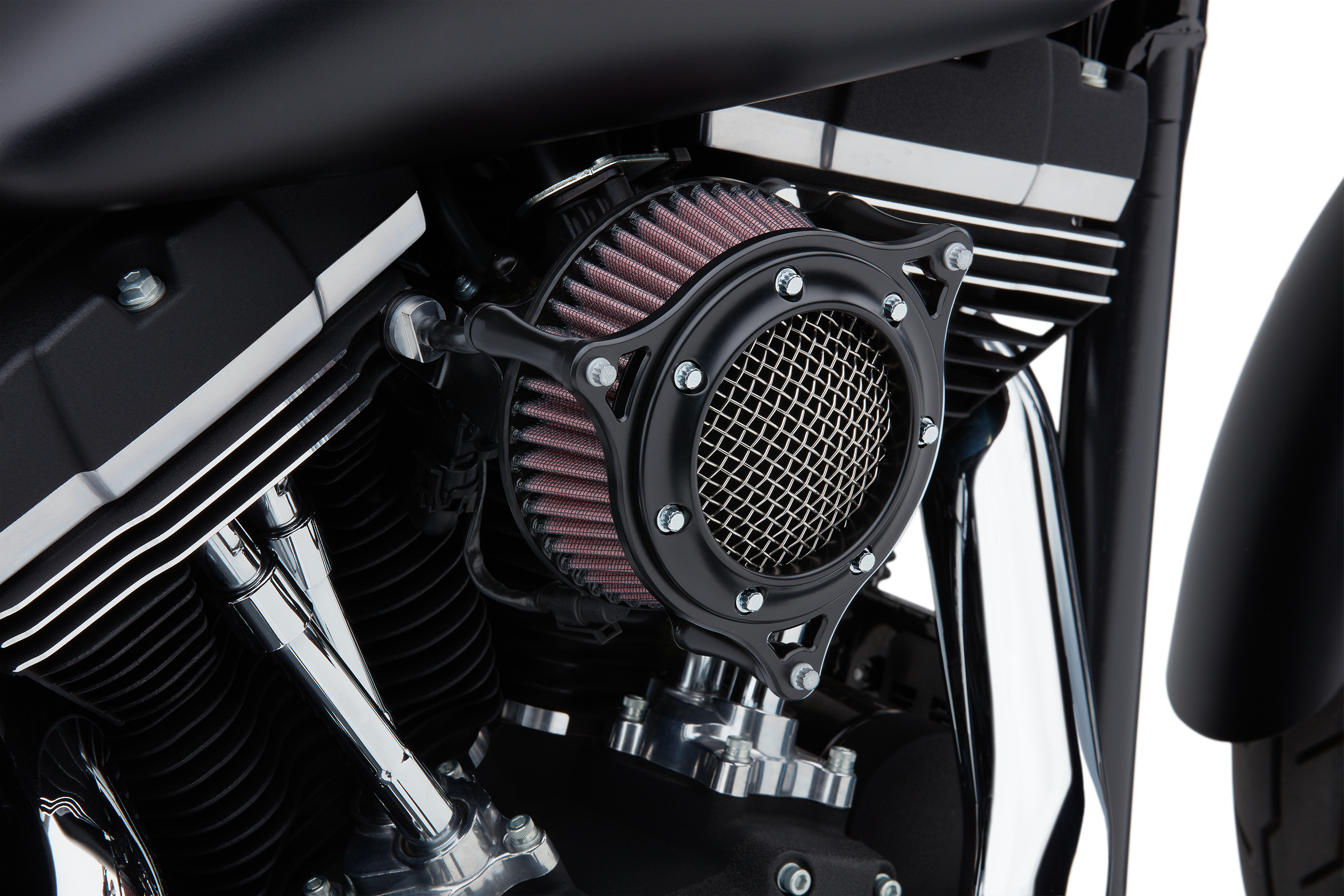 COBRA 606-0103-05B-SB RPT Air Intake System for Harley Sportster 91-22, Black