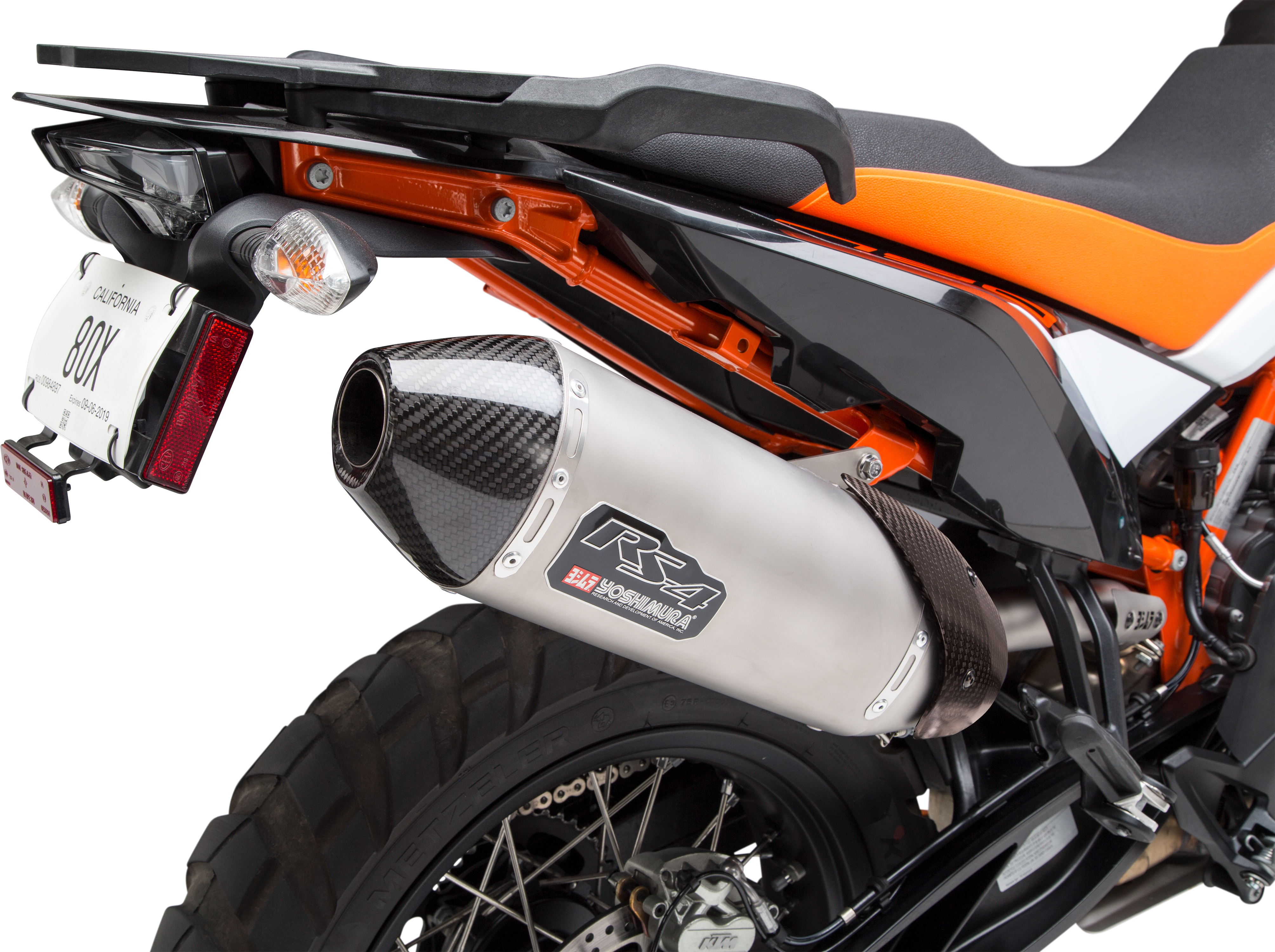 YOSHIMURA RS-4 Slip-On Exhaust for Husqvarna Norden 901 & KTM Adventure Models