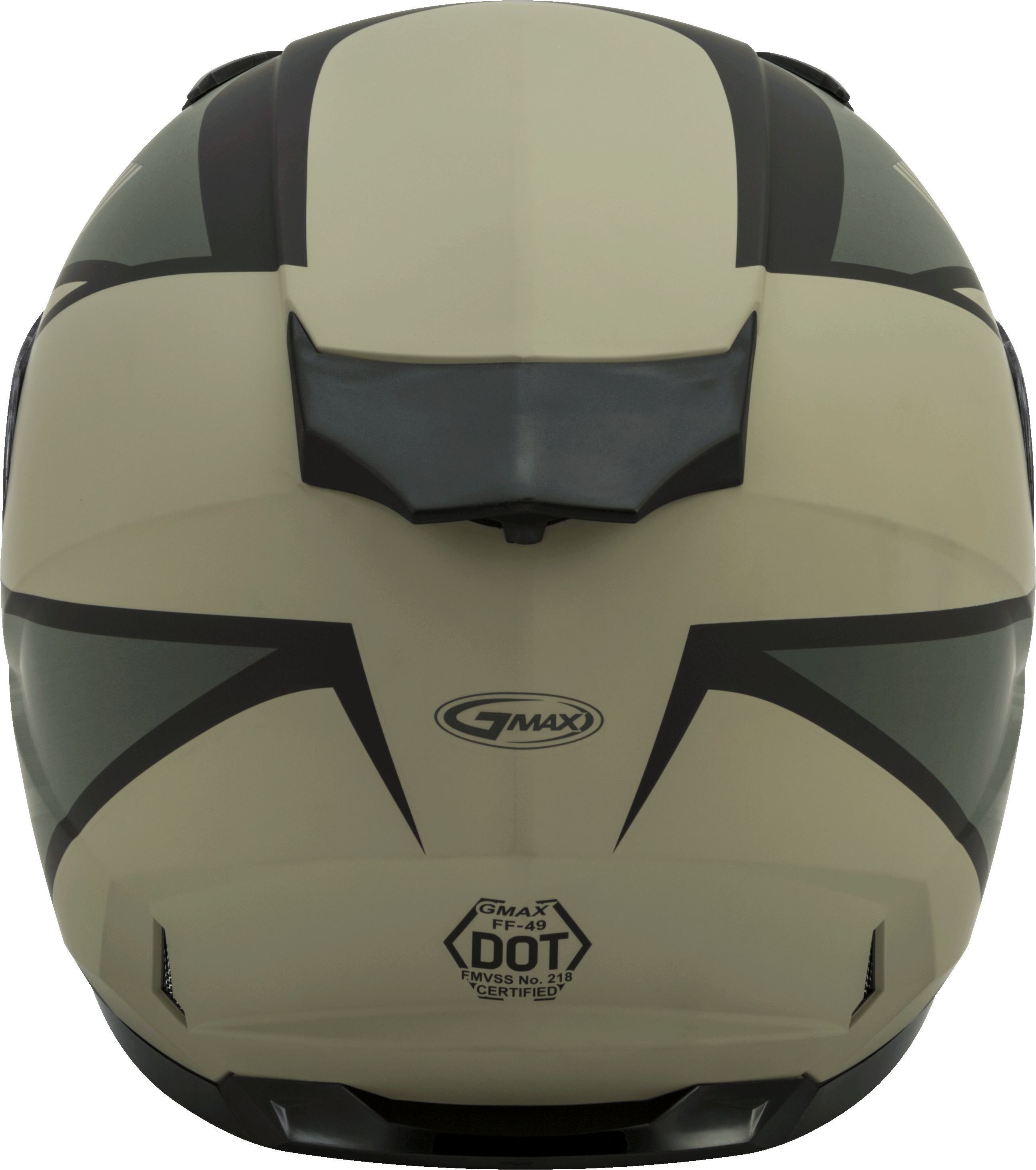GMAX FF-49 Full-Face Street Helmet (Tan/Khaki, Large)
