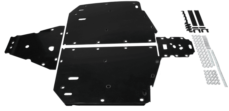 RIVAL POWERSPORTS USA Plastic Skid Plates - View 1