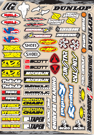 N-STYLE LARGE LOGO STICKER V4 - View 1