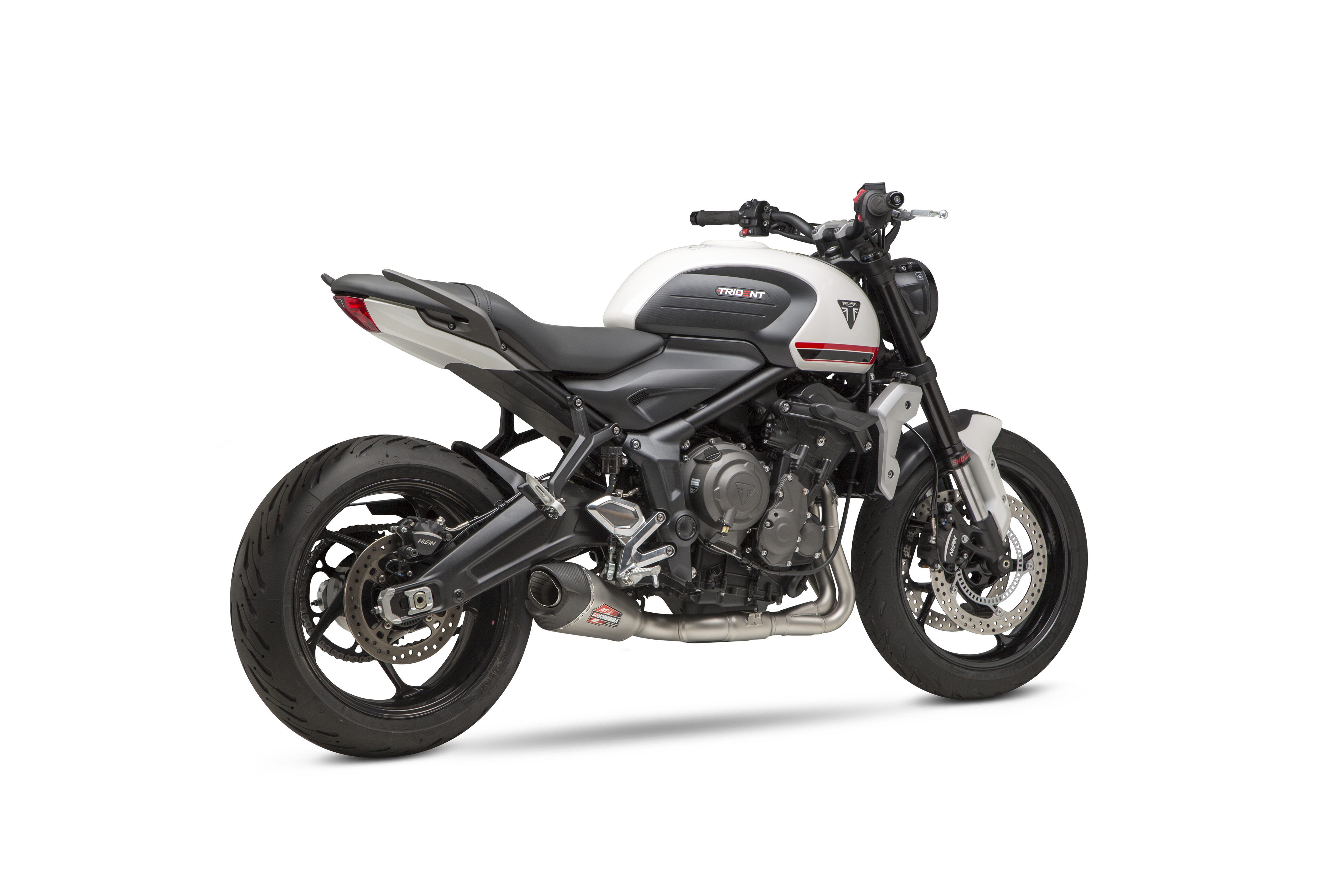 YOSHIMURA FULL Exhaust 2021-23 TRIUMPH TRIDENT 660 At2 Race 19660AP520