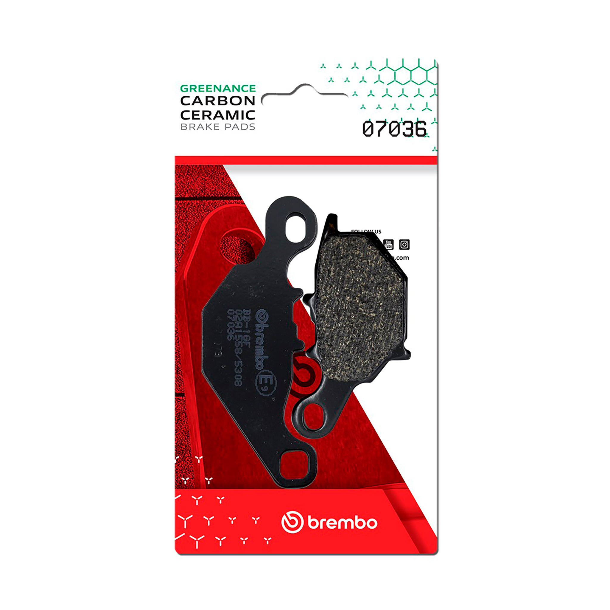 Prime Carbon Ceramic Brake Pads