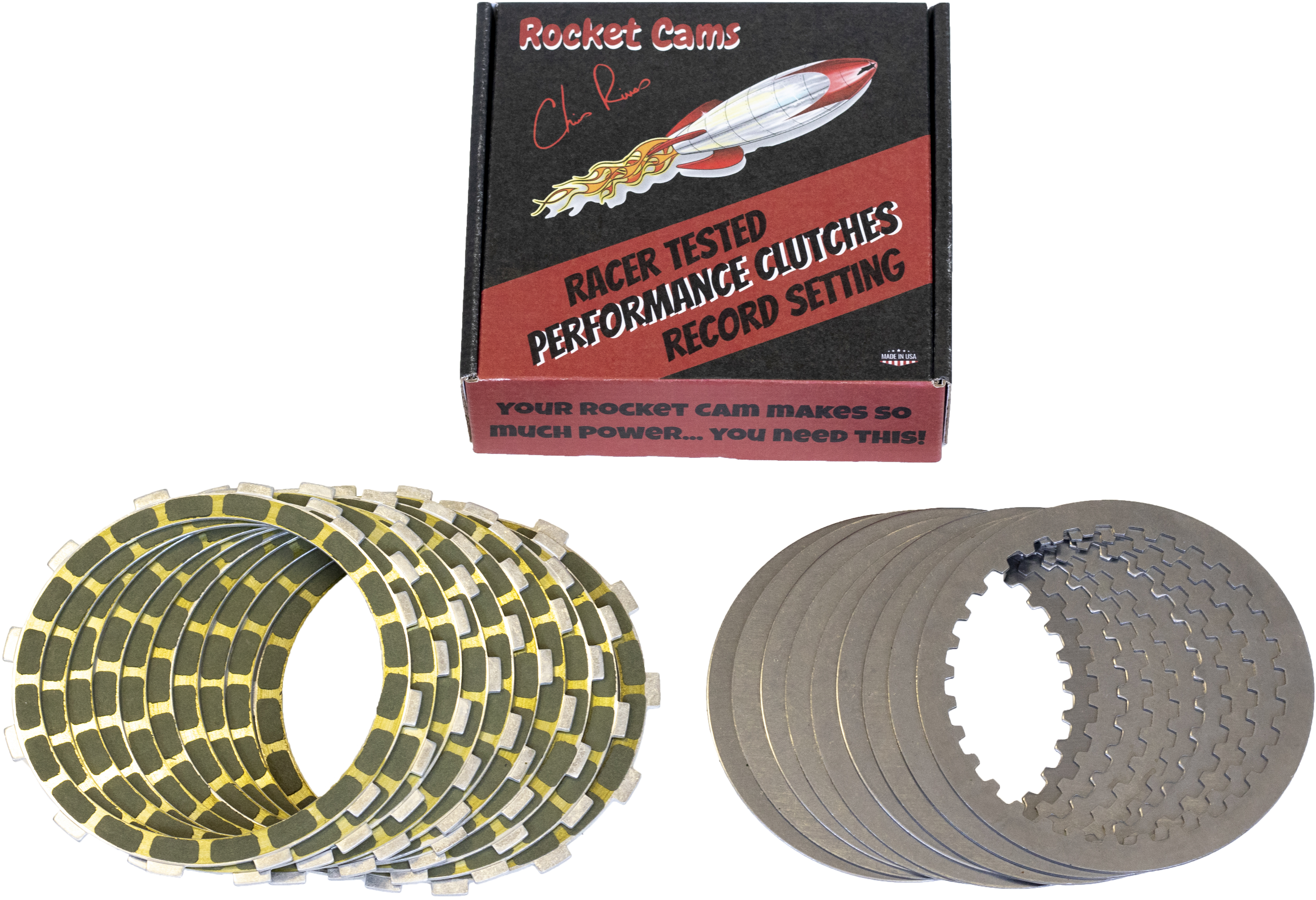 ROCKET PERFORMANCE GARAGE LLC Performance Clutch Kit - View 1