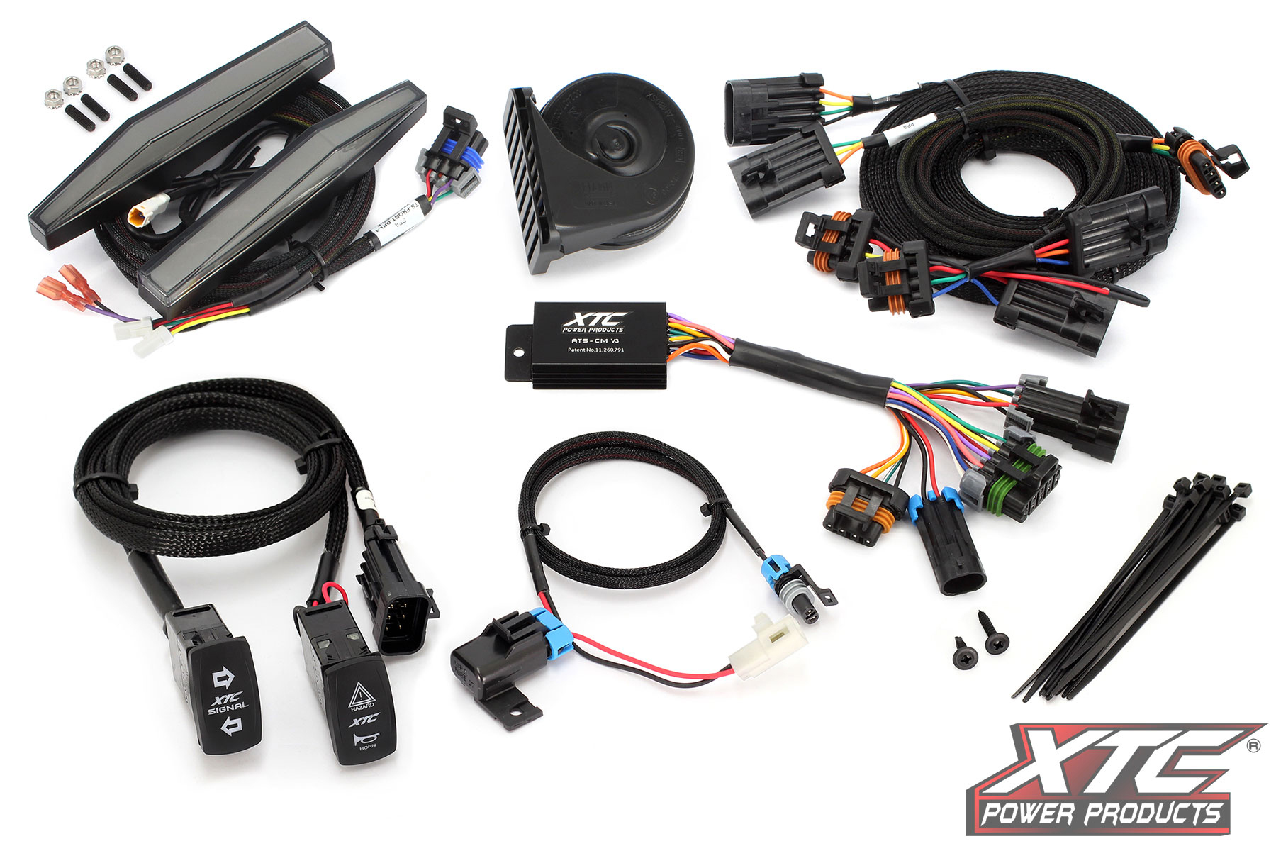 AUTO TURN SIGNAL KIT W/ HORN AND FRONT DRL LIGHTS CAN