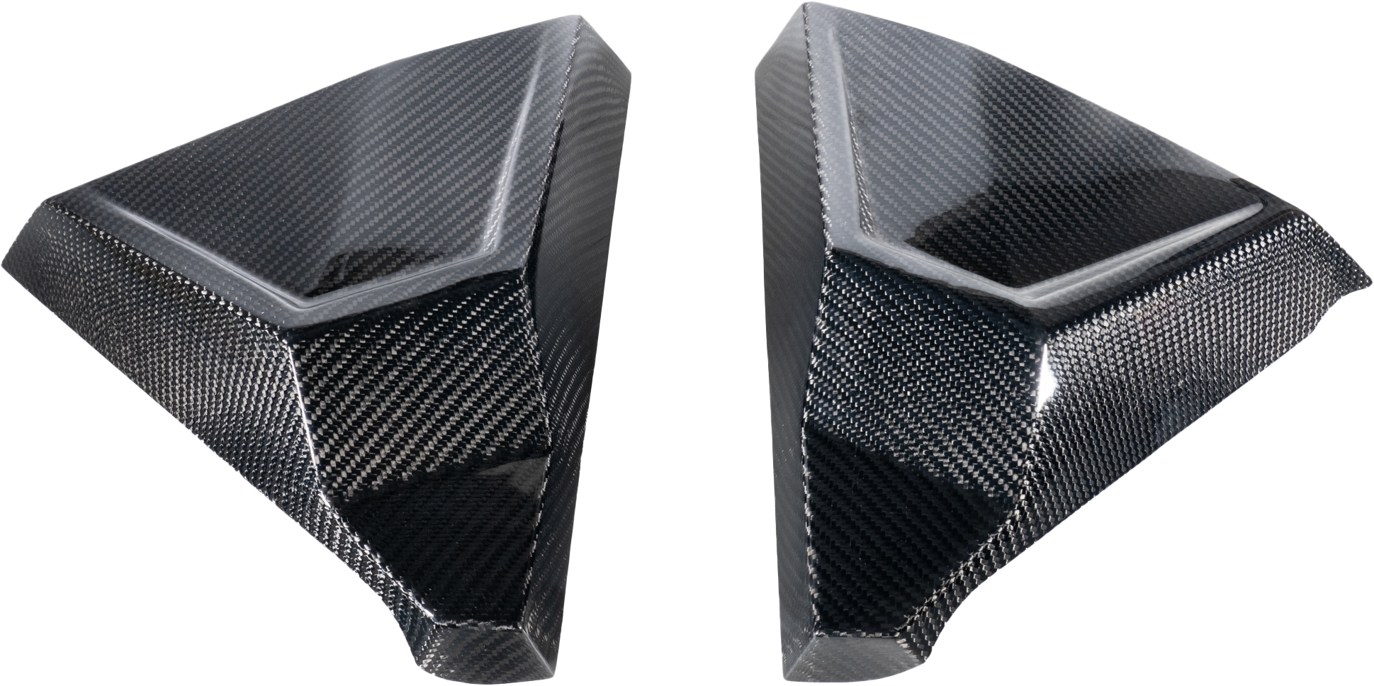 HOFMANN DESIGNS Carbon Fiber FXR Side Covers - View 1