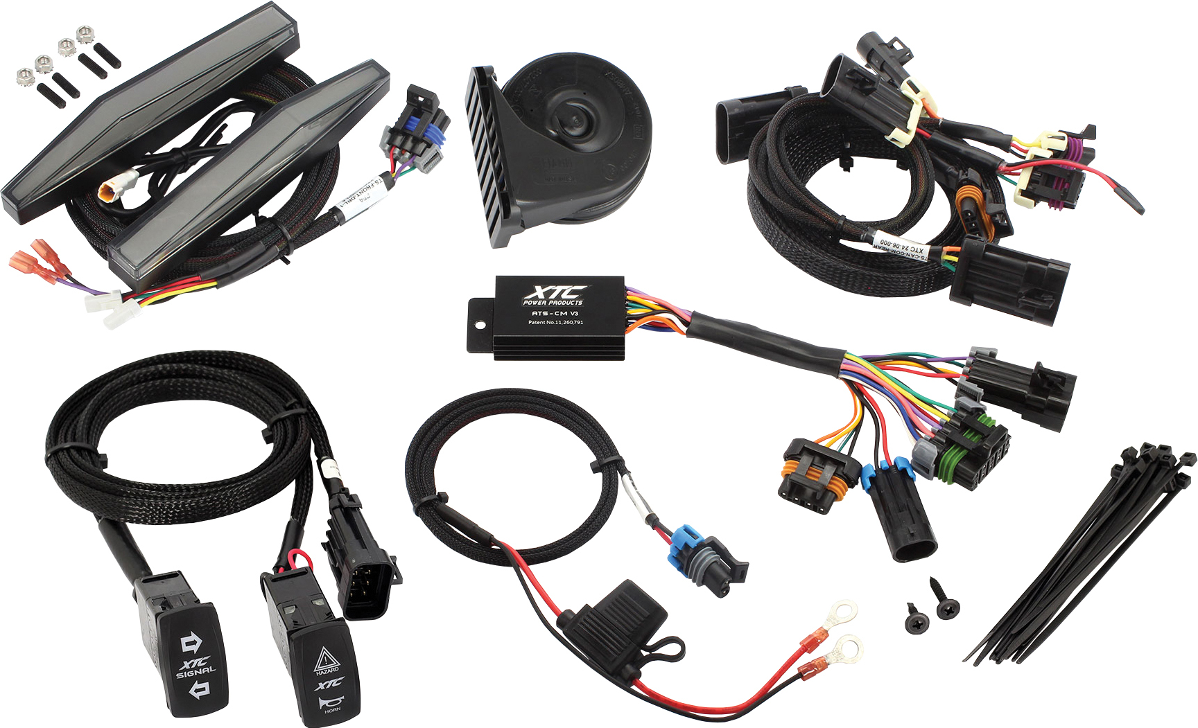 AUTO TURN SIGNAL KIT W/ HORN AND FRONT DRL LIGHTS CAN