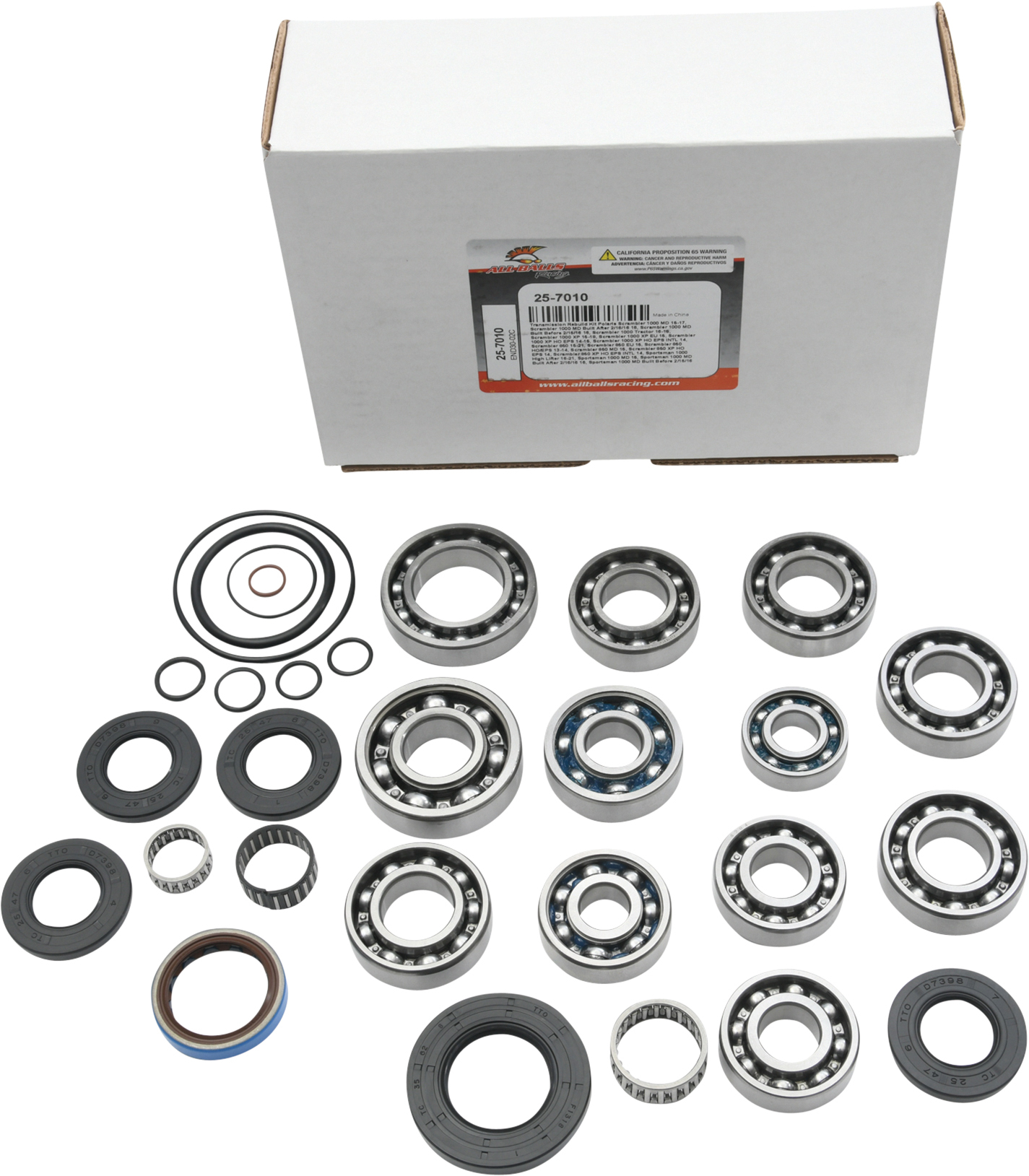 TRANSMISSION BEARING AND SEAL KIT