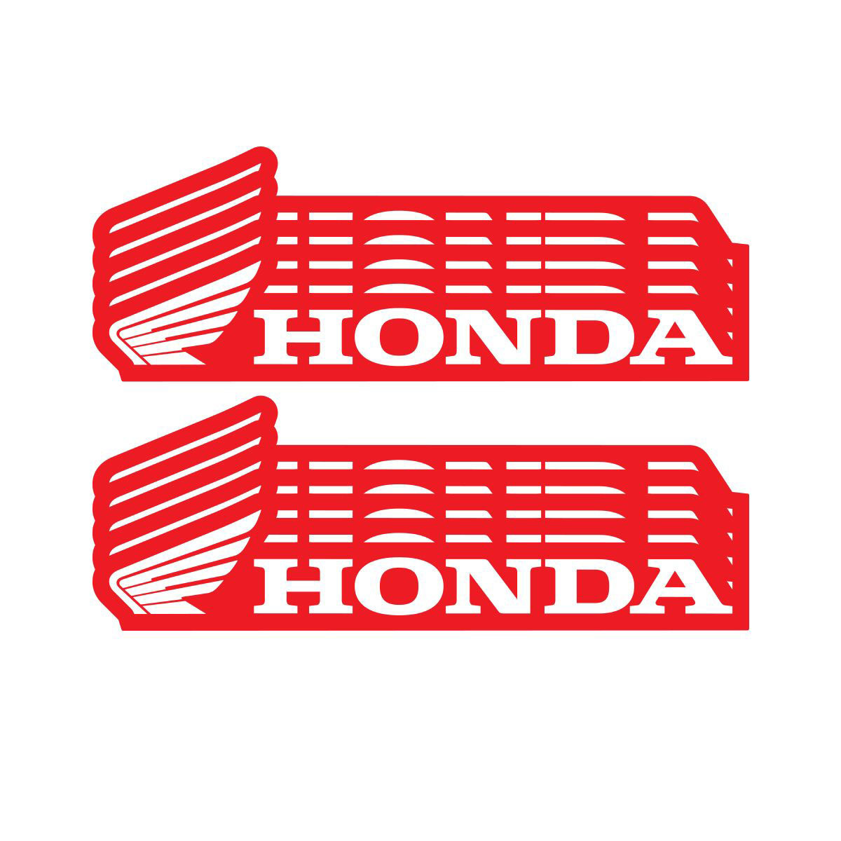 D-COR Honda Decal Sheet - View 1