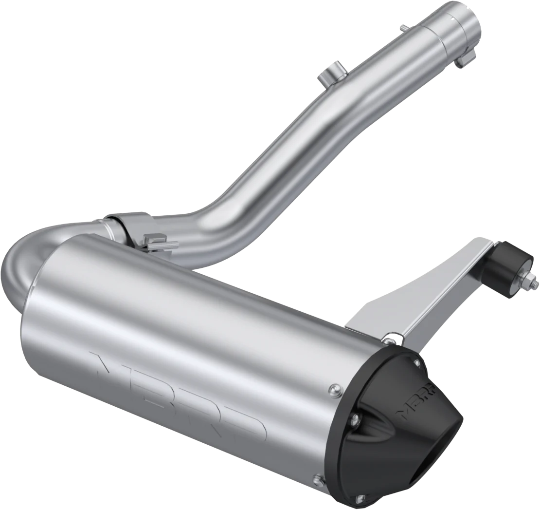 MBRP AT-9220PT Single Slip-On System with 5-Inch Performance Muffler – Fits Can-Am Renegade 570 & 850