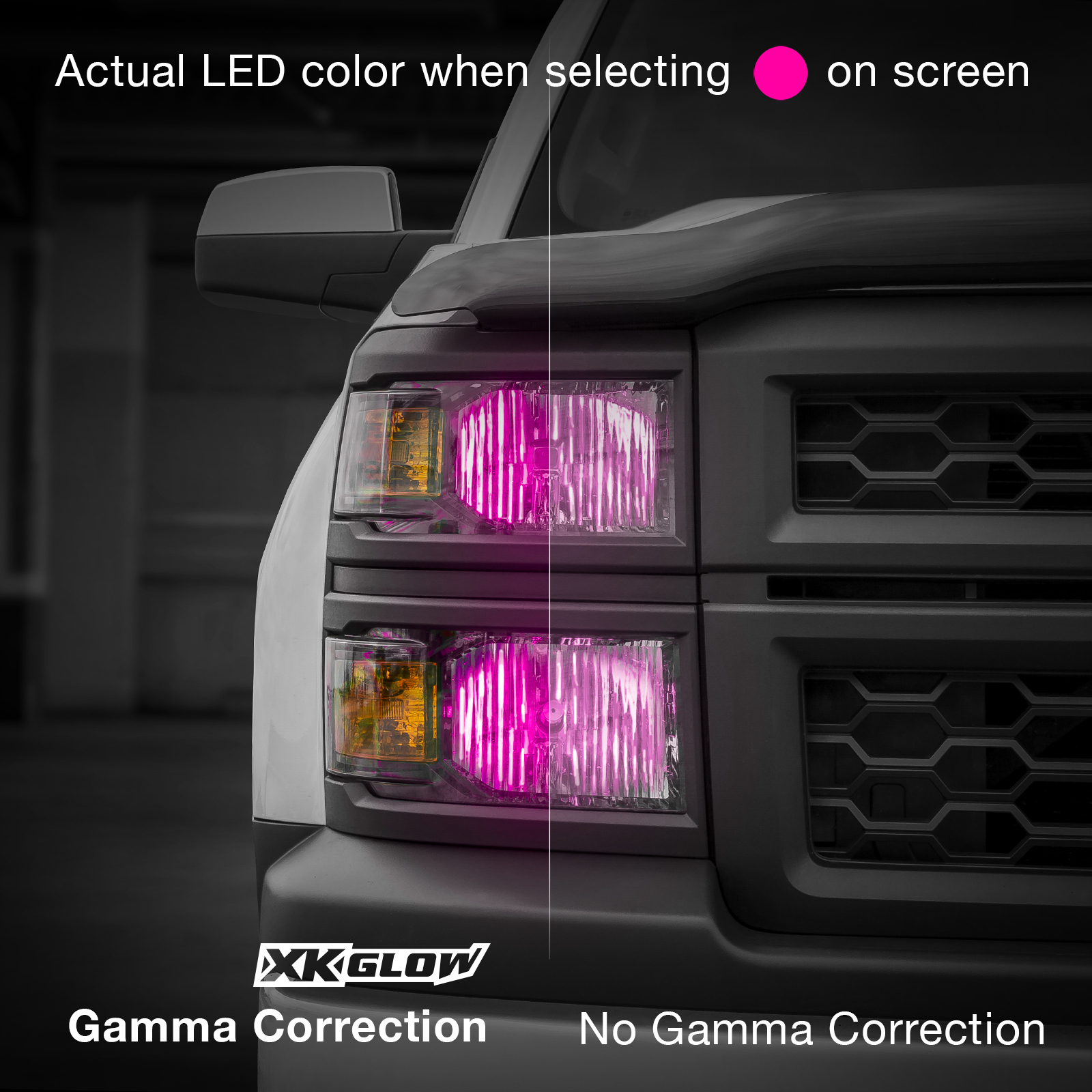 H4 LED RGB Bulb Kit