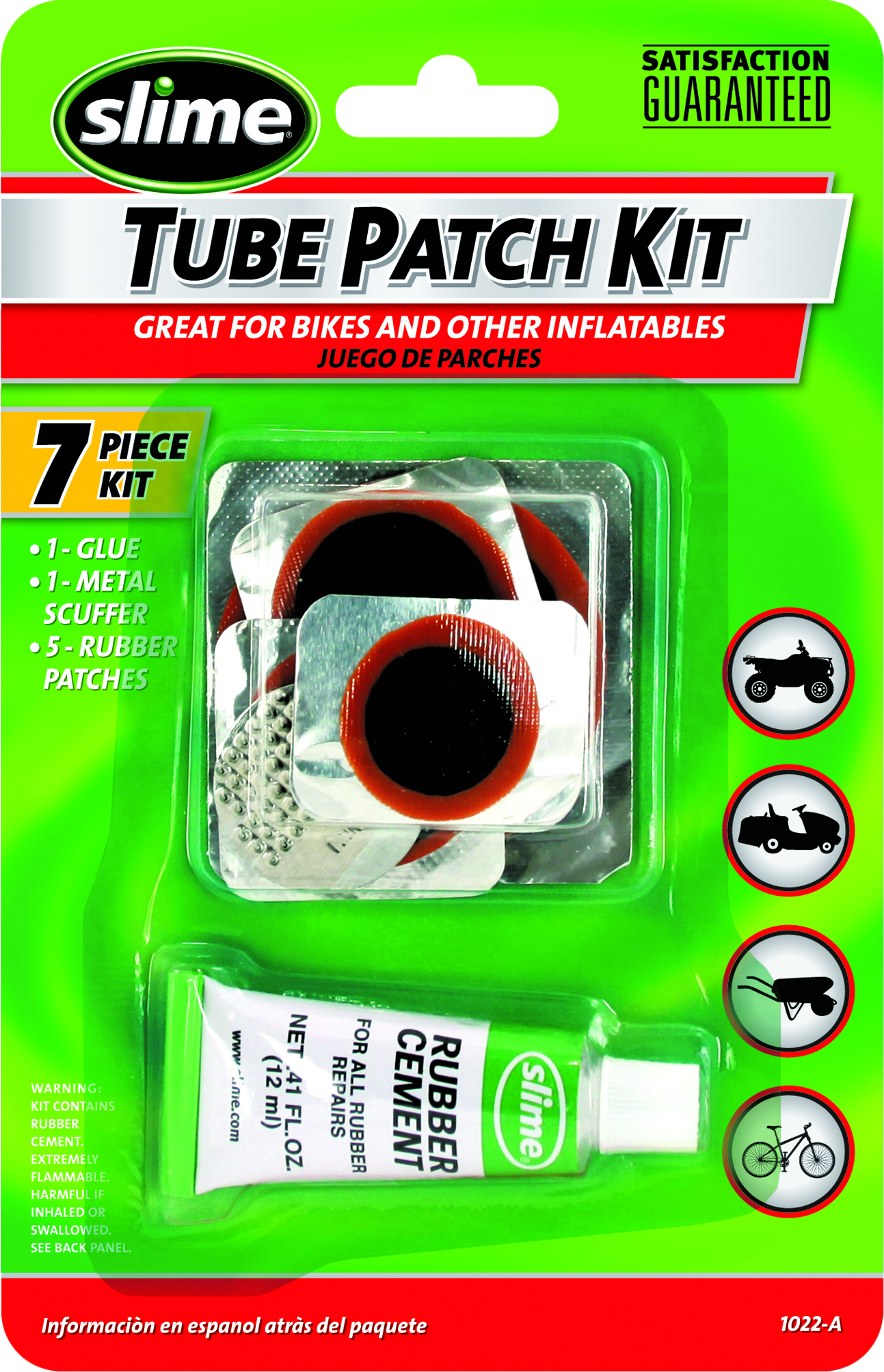 Slime Rubber Patch Kit Tire/Wheel Accessories