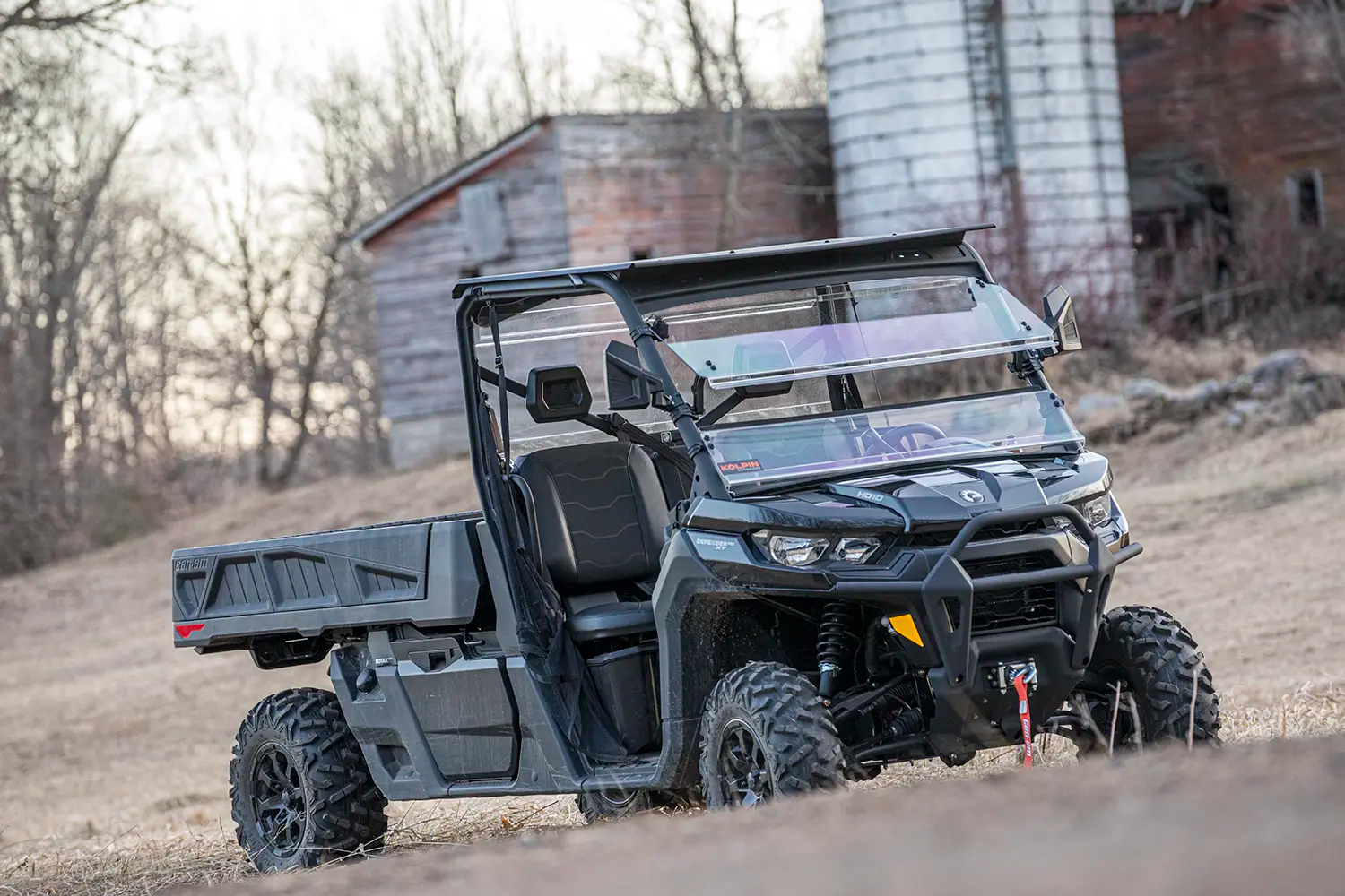 Front Poly Windshield – Full Tilt