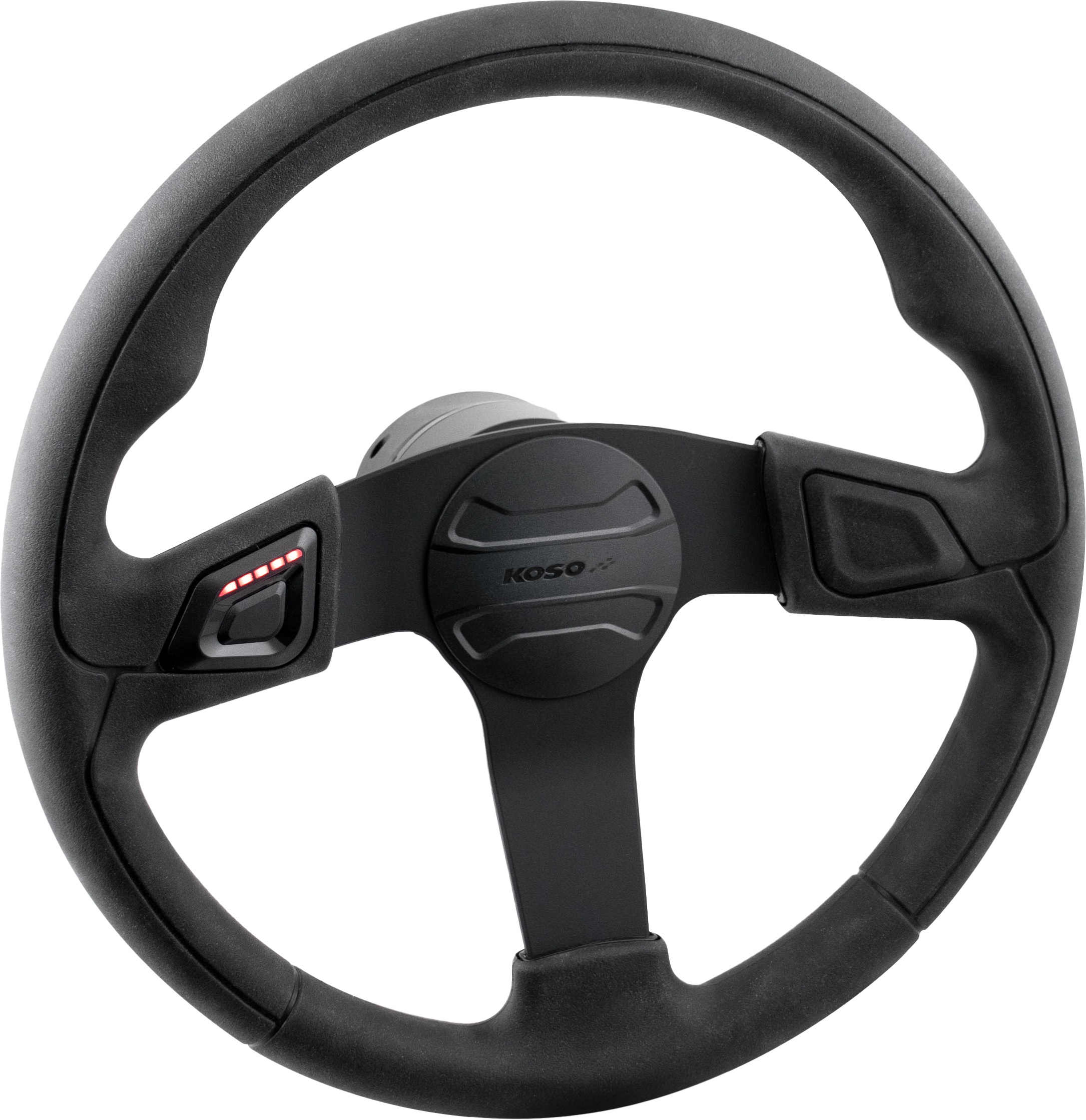 KOSO AY001000 Heated Steering Wheel - Fits Polaris Ranger & Can-Am Defender UTVs