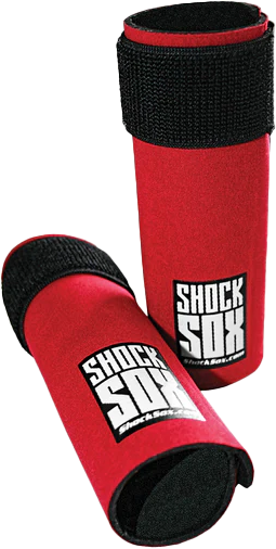 STREET SHOCK SOX 6"U RED UPSIDE DOWN FORKS - View 1