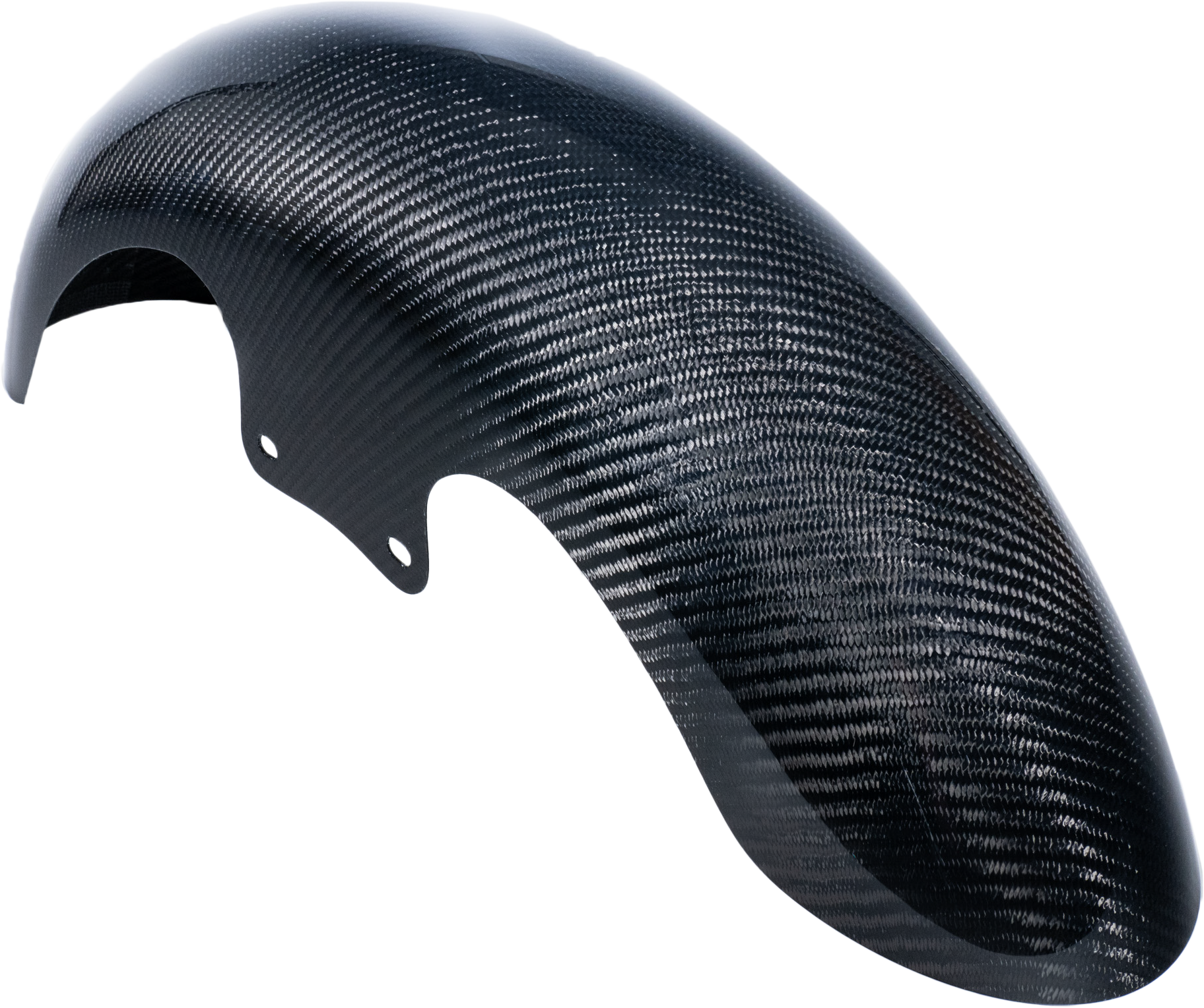 HOFMANN DESIGNS Carbon Fiber Mid-Length Front Fender Indian - View 1