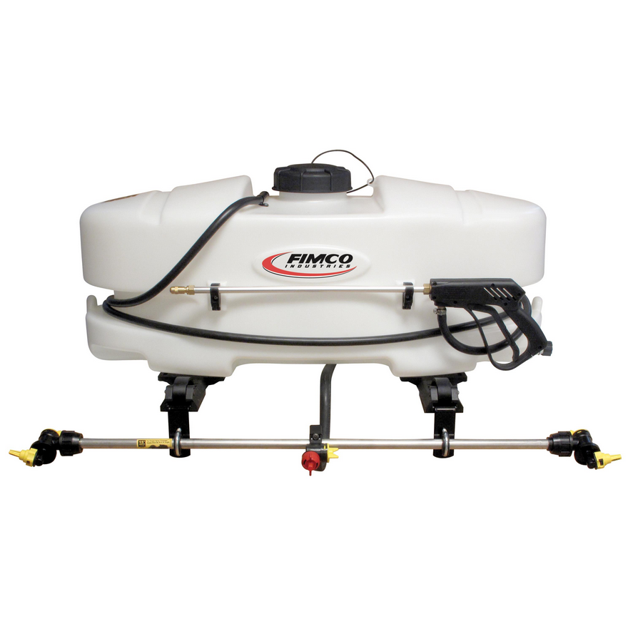 FIMCO 5302322 Boomless ATV Sprayer, 25 Gallon, 4.5 GPM, 3 Nozzles