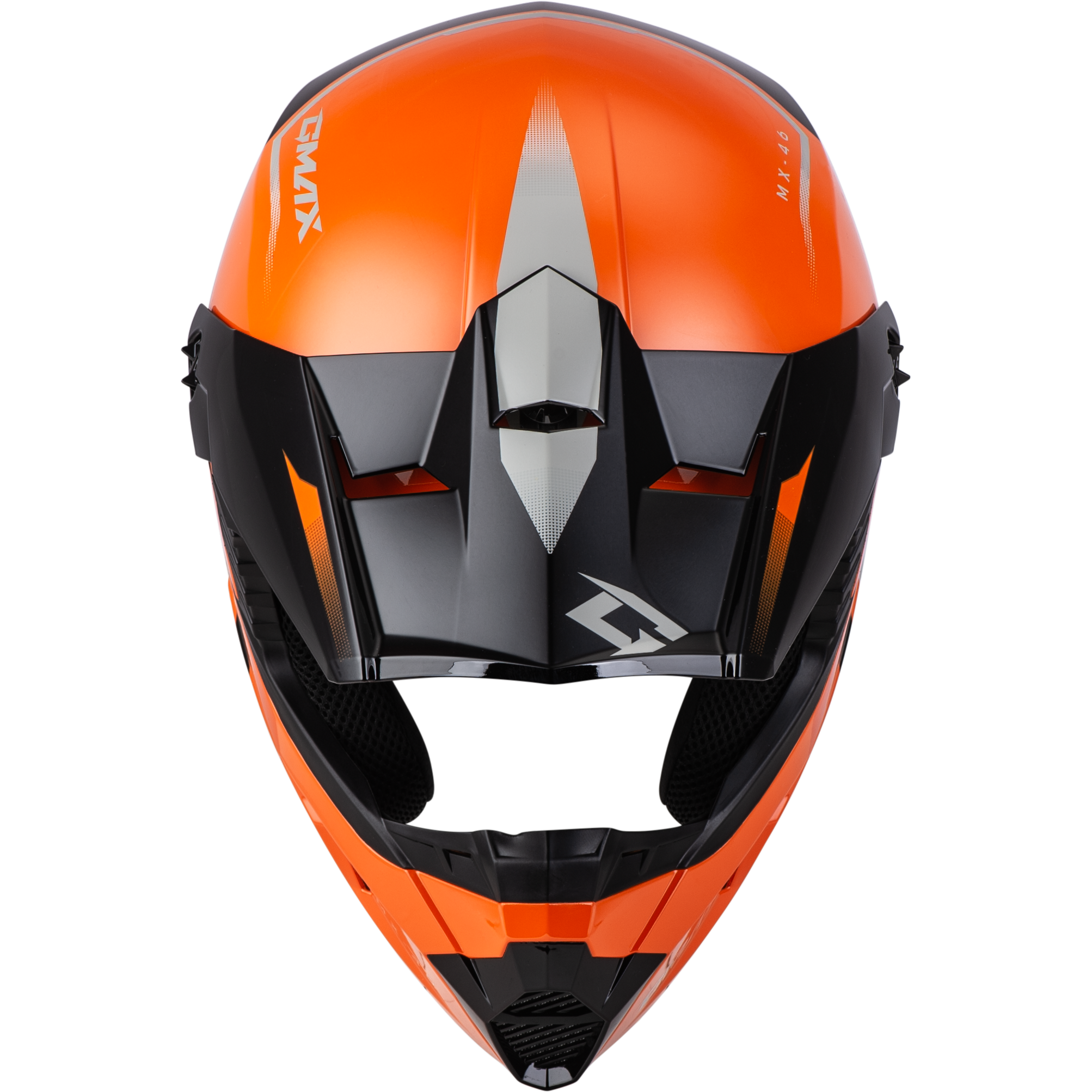 MX-46 COMPOUND HELMET ORANGE/BLACK/GREY XL