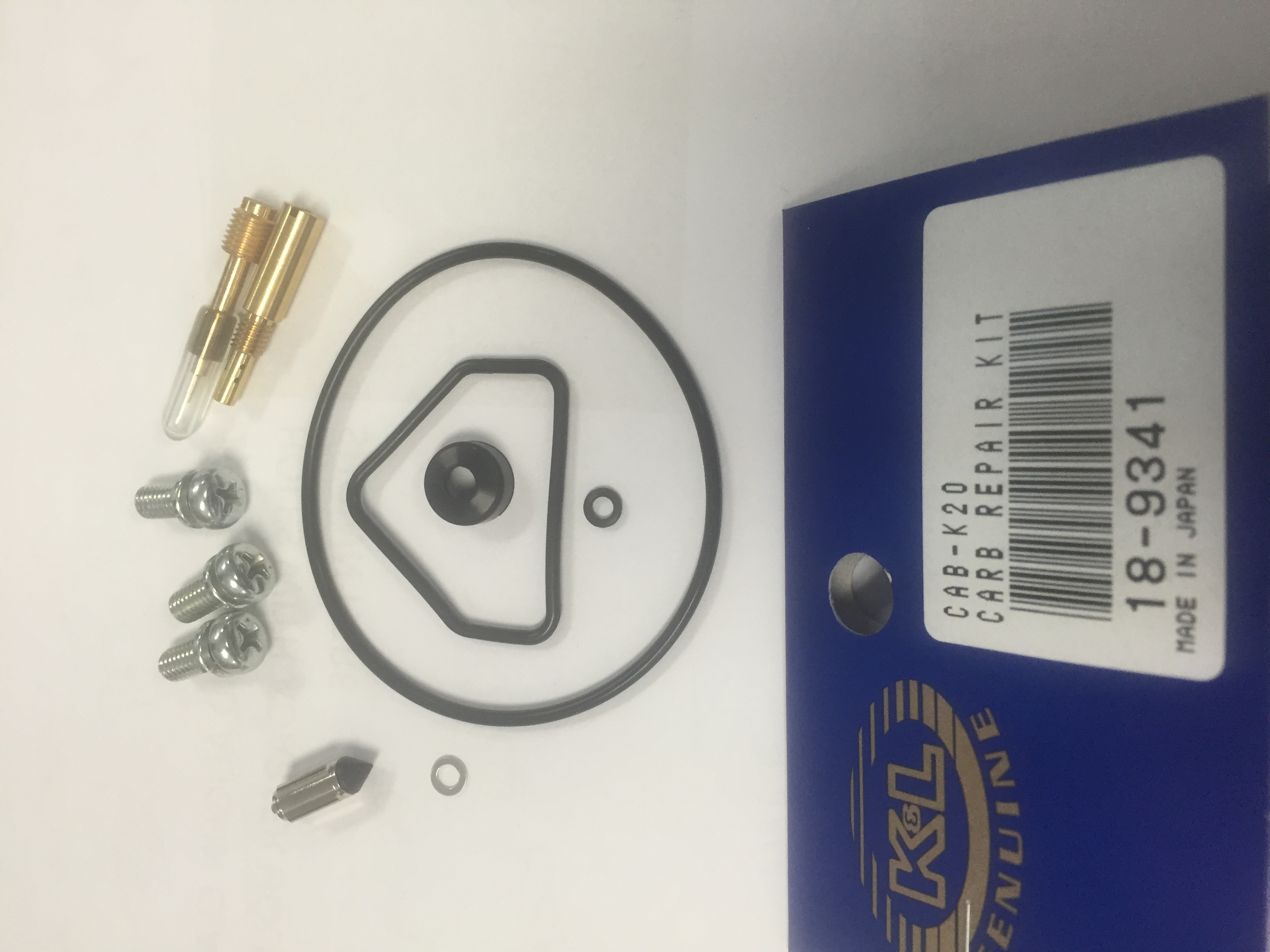 K&L CARB REPAIR KIT (EA)