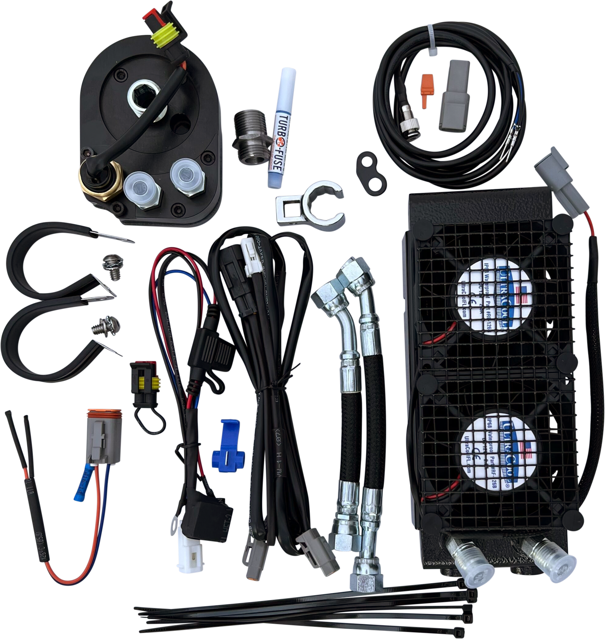 Side Mount Naked Oil Cooler