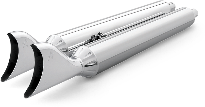 FREEDOM True Dual Exhaust Header w/Sharktails - View 1