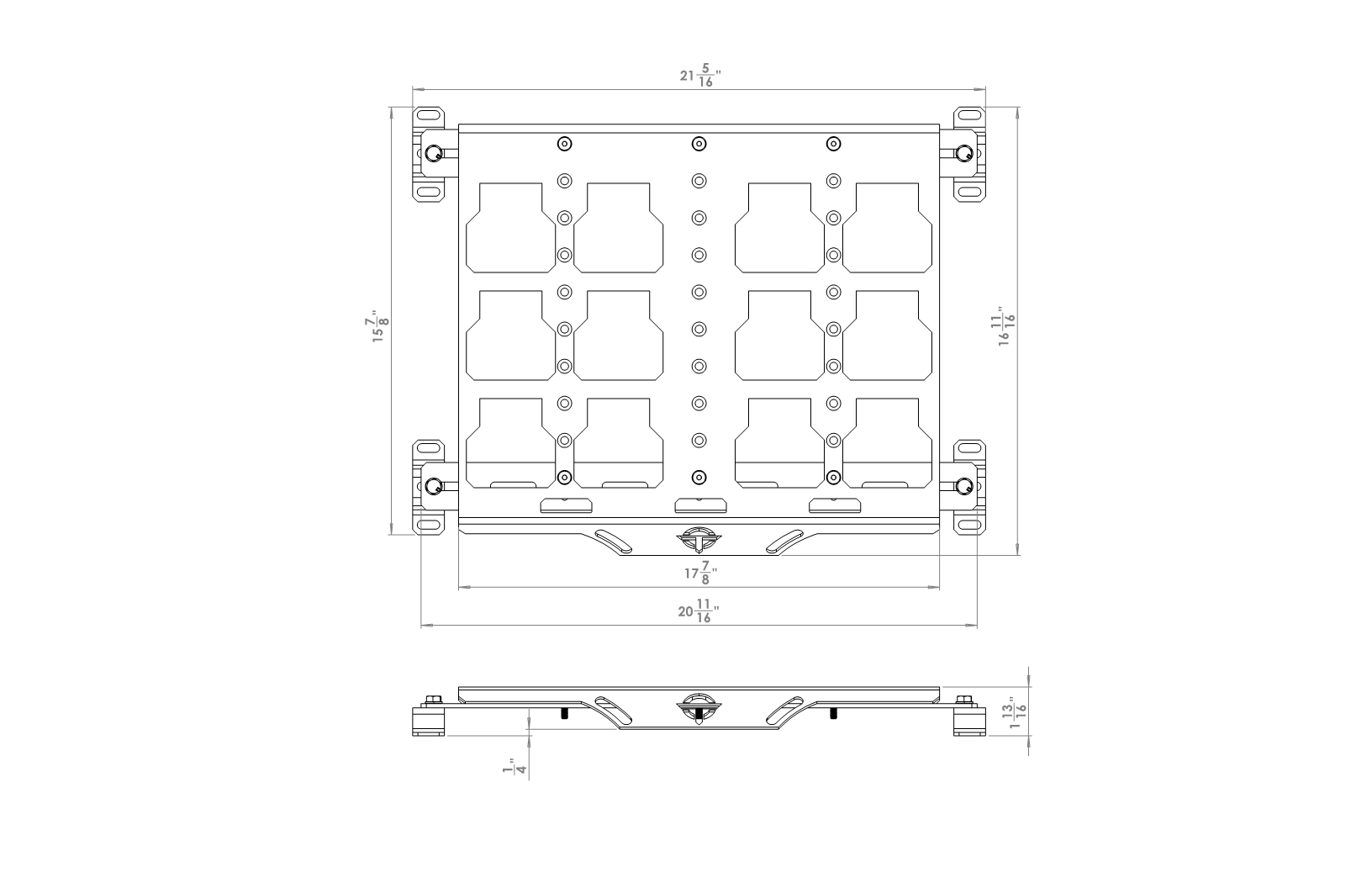 Universal Utility UTV Rack