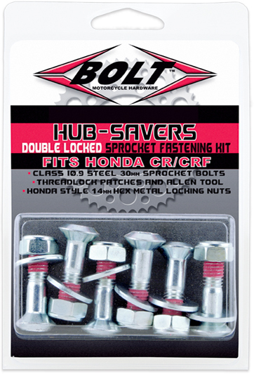 Sprocket Fastener Double Locked Sprocket Bolt Kit