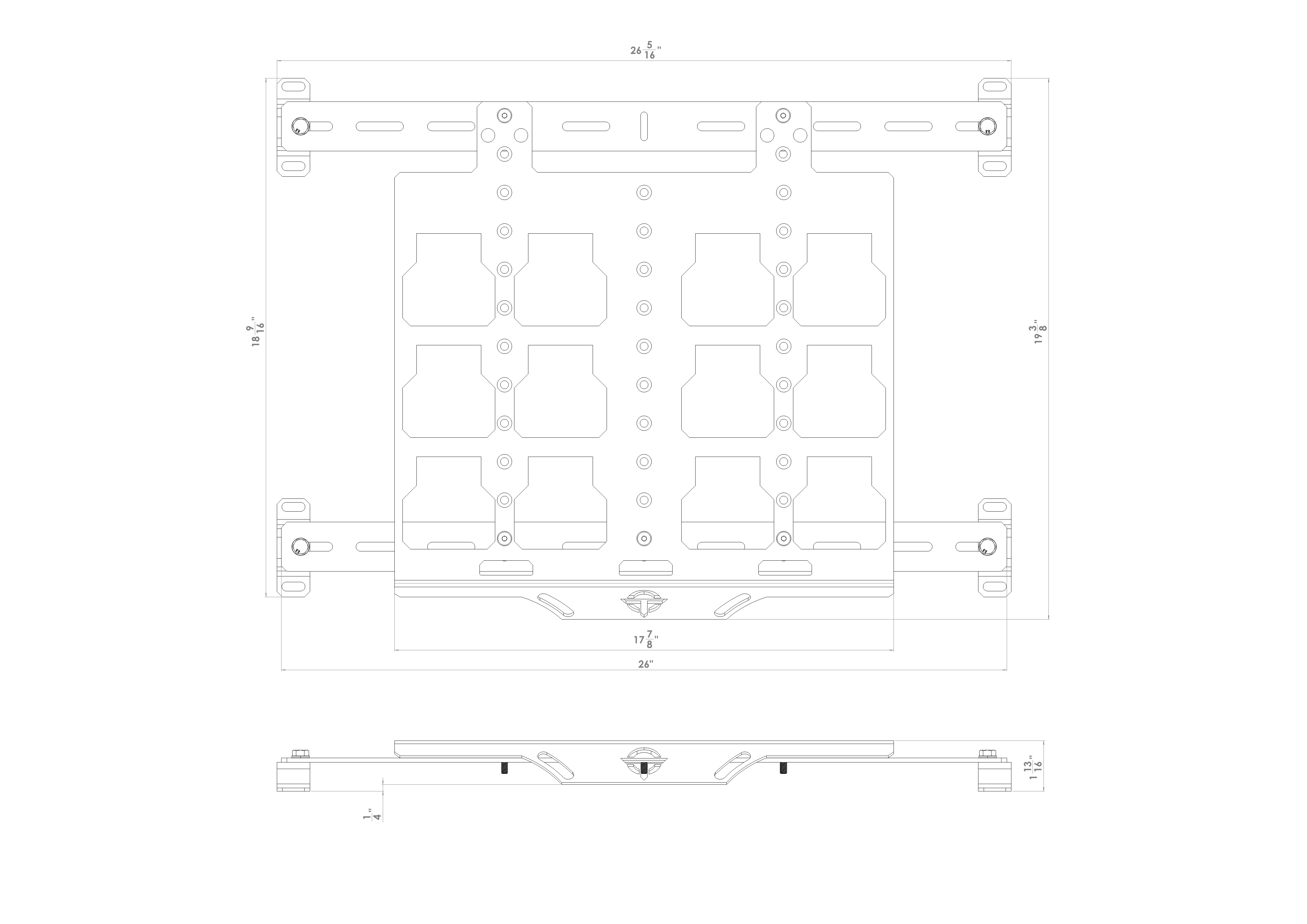 Universal Utility UTV Rack