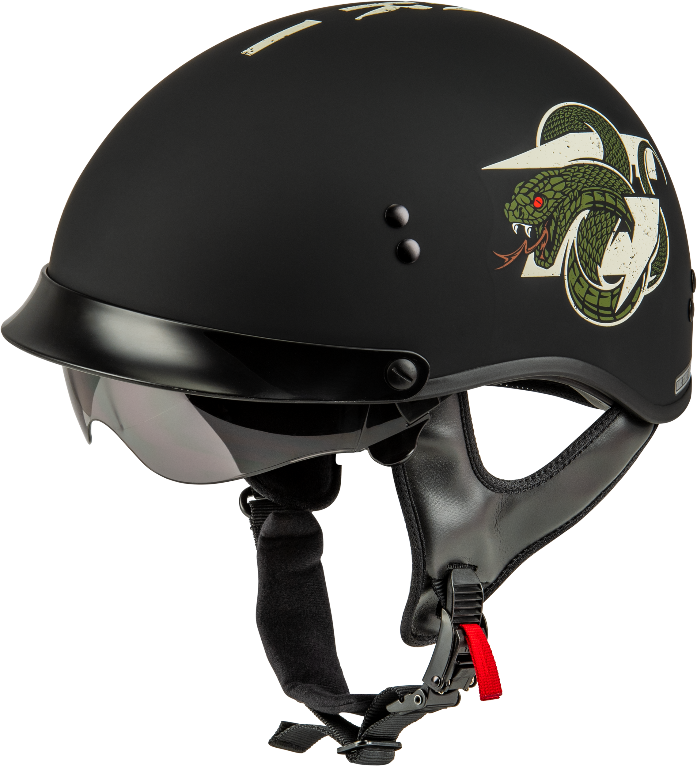 Gmax HH-65 Retribution - Demi-Casque pour Adulte