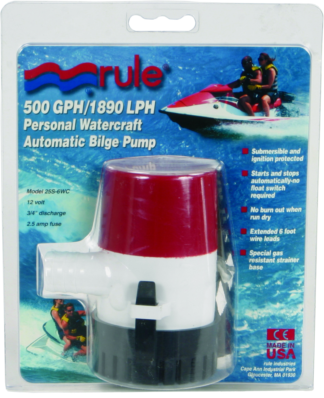 RULE Automatic Bilge Pump - View 1