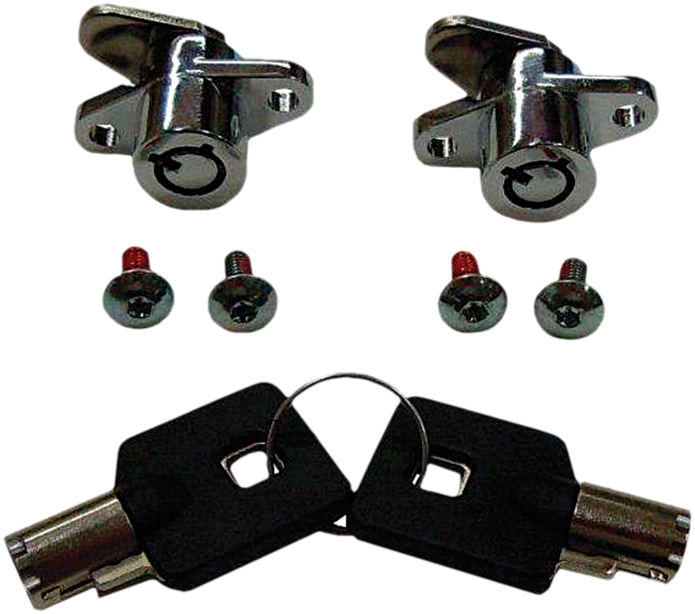 HARDDRIVE Saddlebag Lock & Key Assembly - View 1