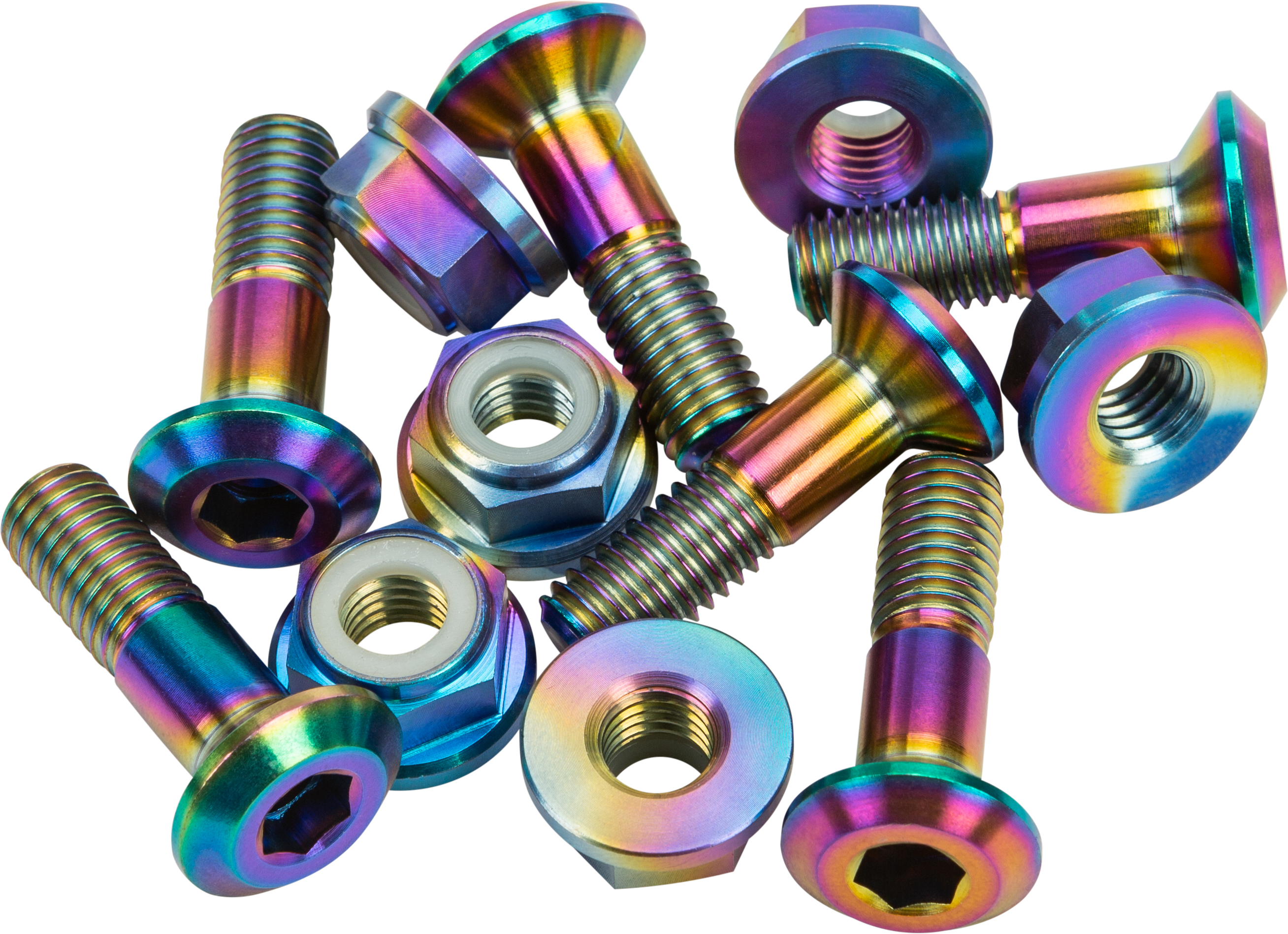 FLO MOTORSPORTS Titanium Sprocket Bolts - View 1