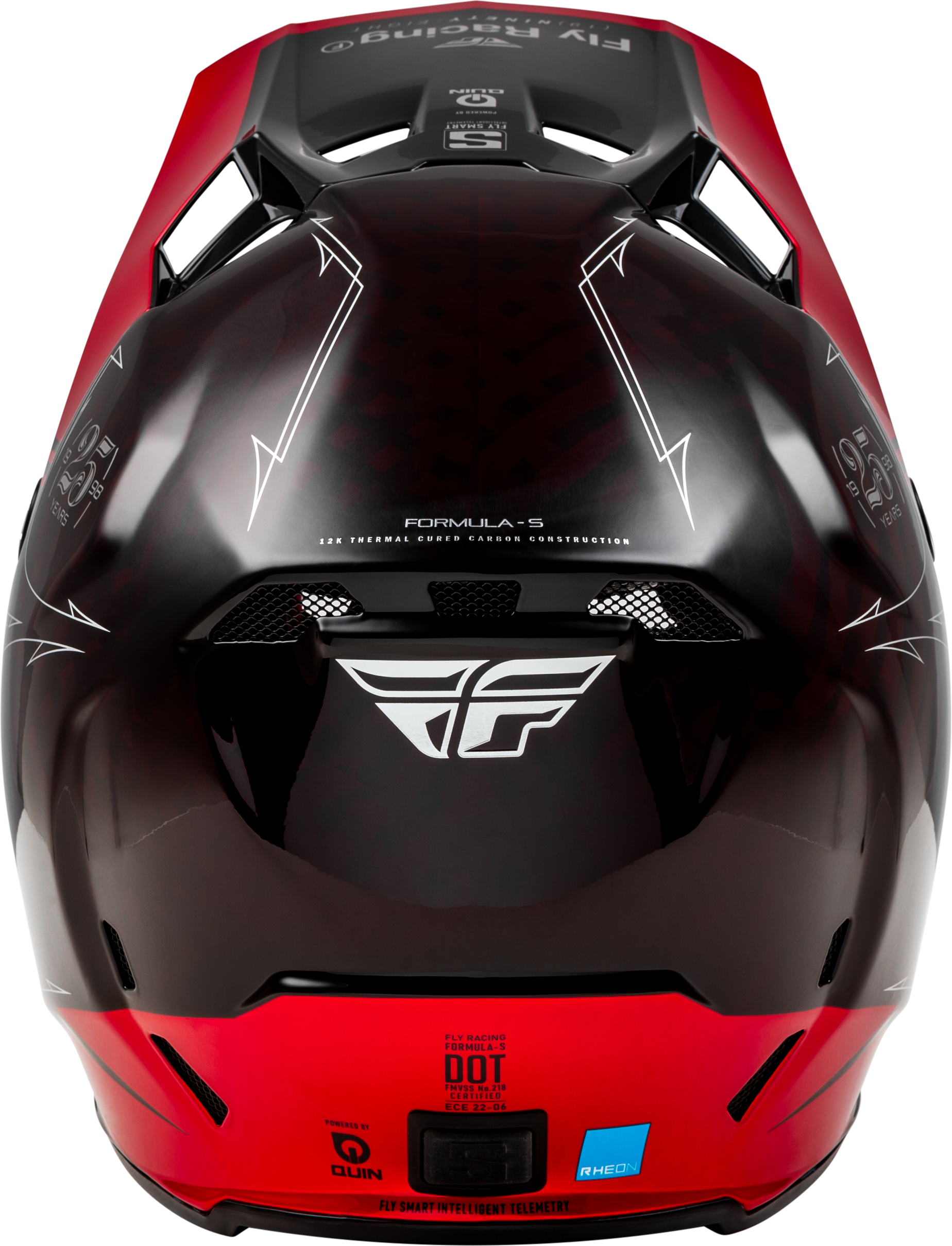 Casco de motocross todoterreno Fly Racing Youth Forumula S carbono MX ATV - Imagen 18 de 21