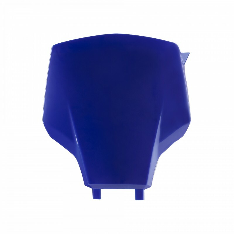 POLISPORT FRONT NUMBER PLATE BLUE - View 1
