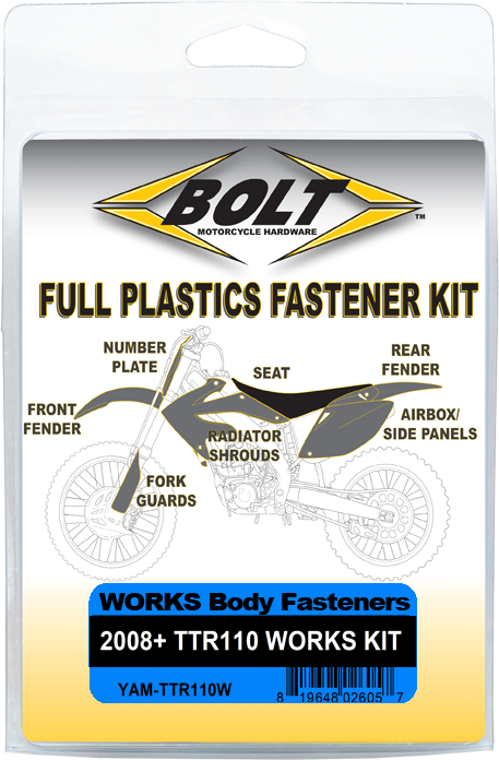 Full Body Work Fastener Kit