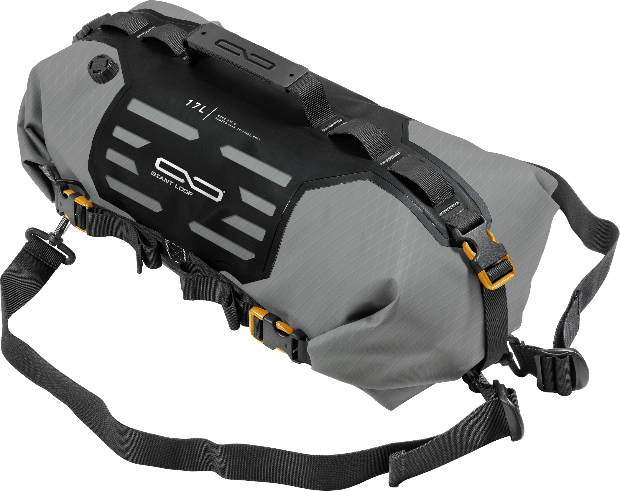 GIANT LOOP ROGUE DRY BAG - DOUBLE END GRAY - View 1
