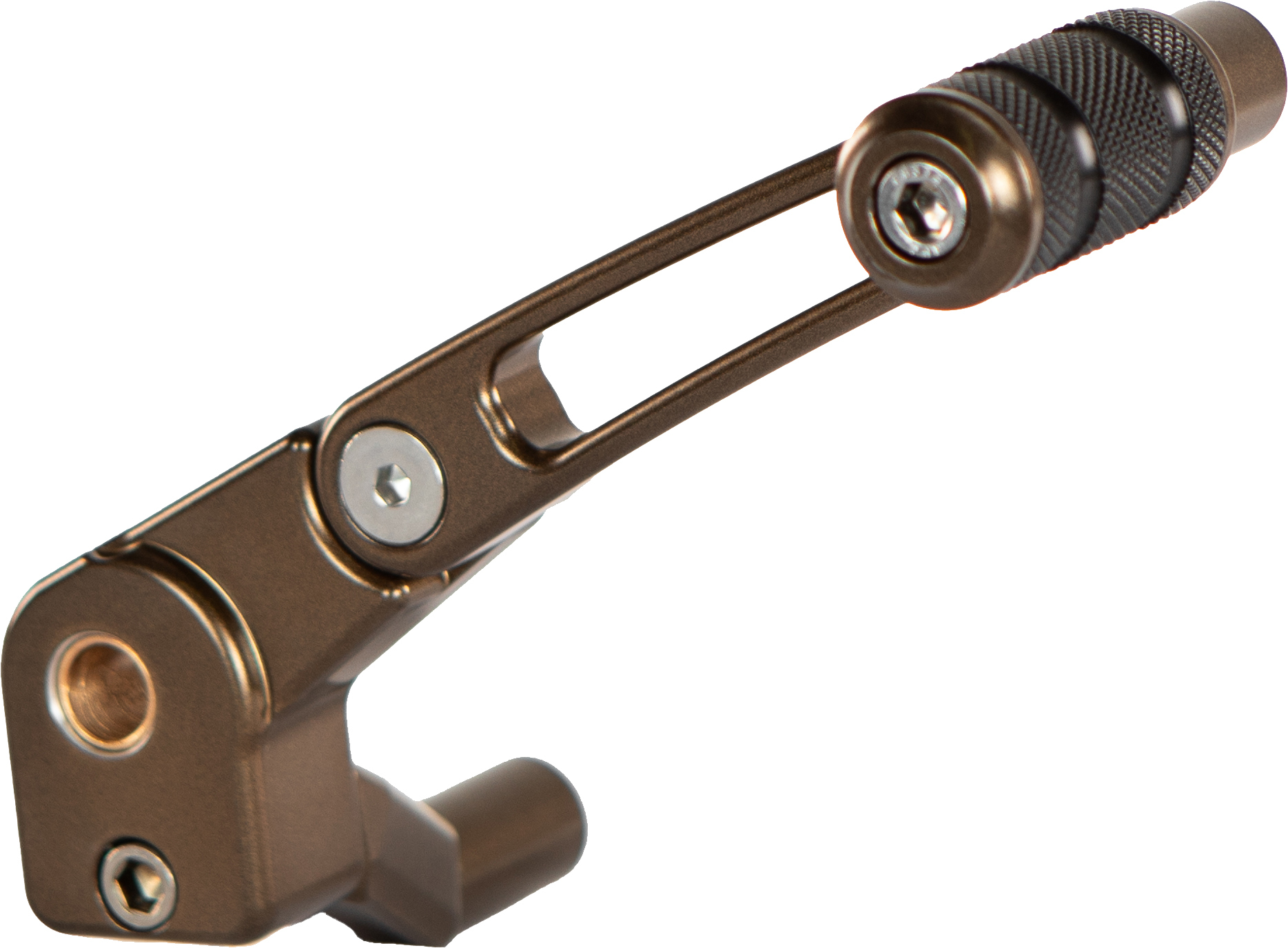 Just the tip adjustable Brake arm w/Toe Peg