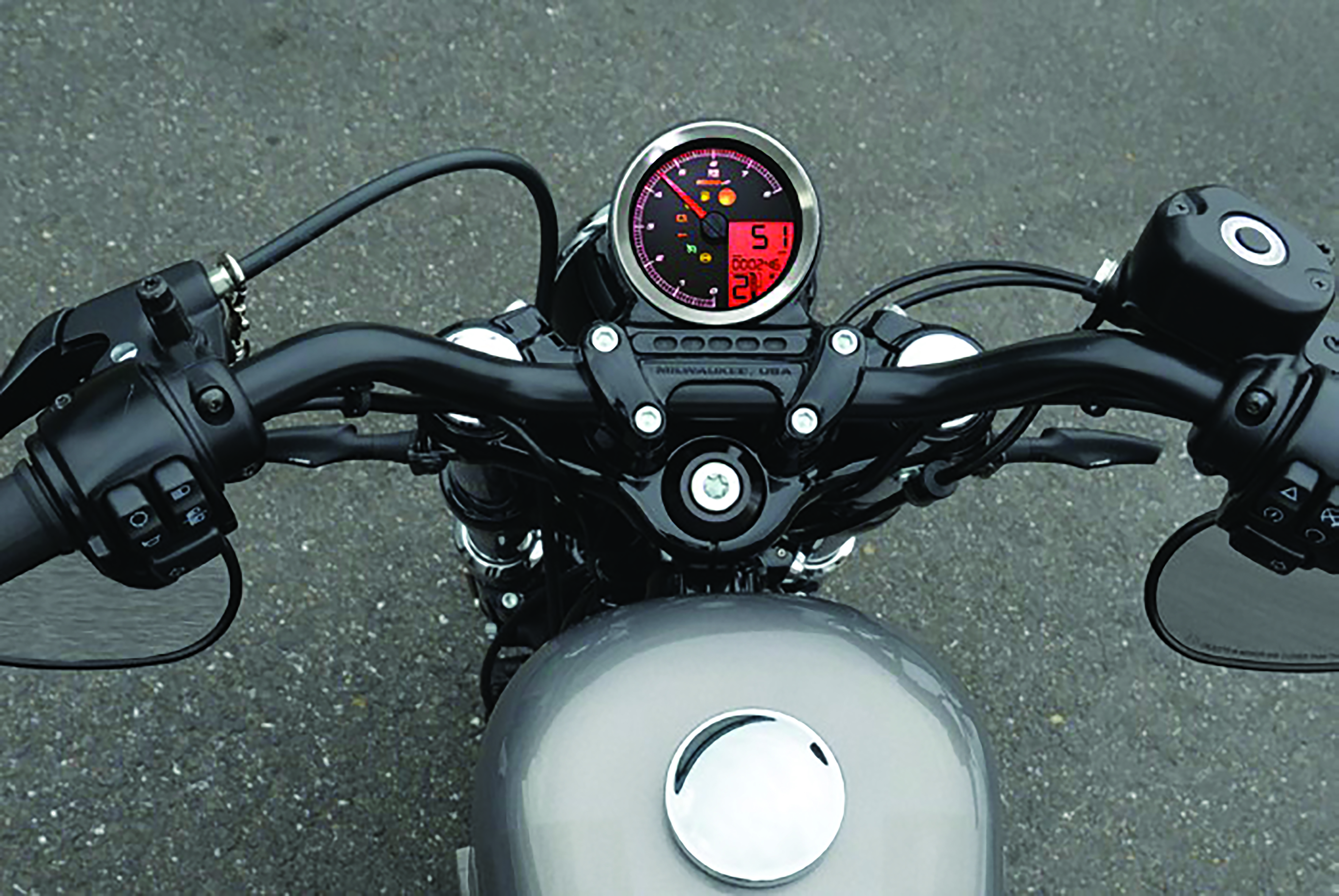 LCD Color Change Speedo and Tachometer