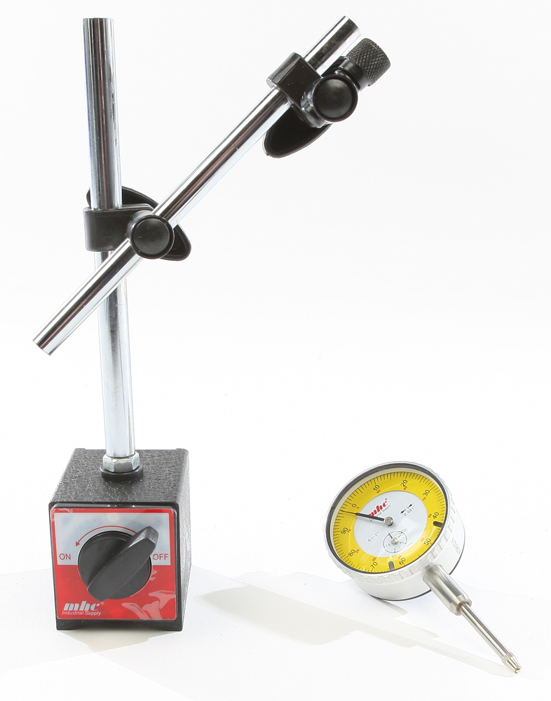 K&L Dial Indicator w/Magnet Mount - View 1