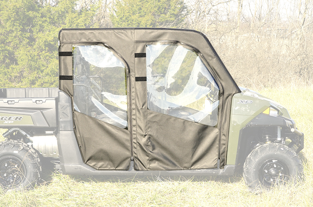 SEIZMIK 51-21003 Soft Full Door Kit – Fits Polaris Ranger Crew XP 900 & XP 900 EPS