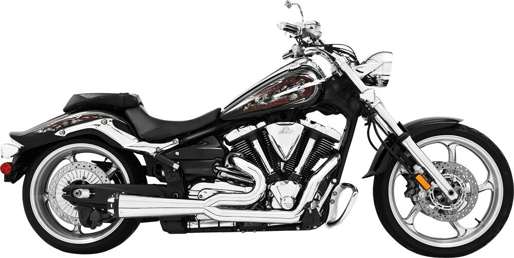 FREEDOM EXHAUST 2 INTO 1 BLACK HON - View 1
