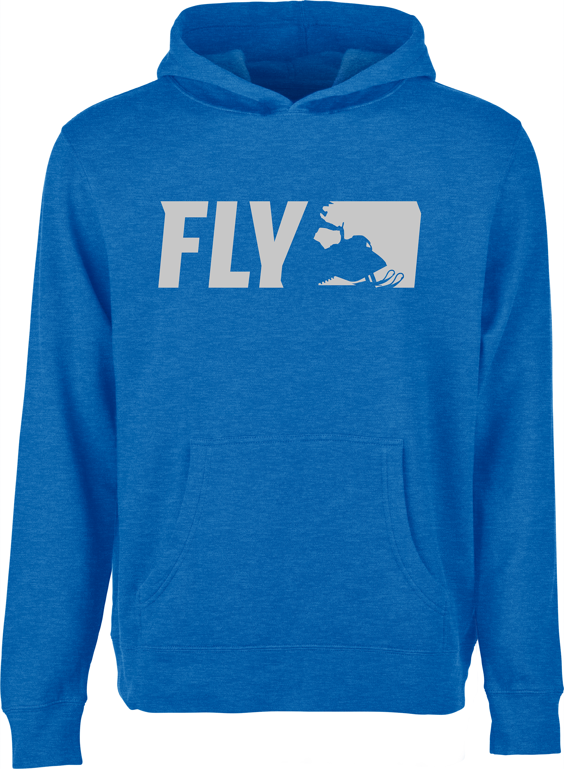 FLY RACING Fly Youth Primary Hoodie Royal Ym - View 1