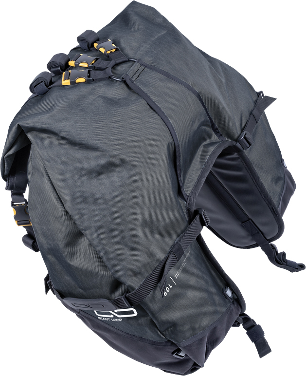 GIANT LOOP GREAT BASIN SADDLEBAG 68L BLACK - View 1