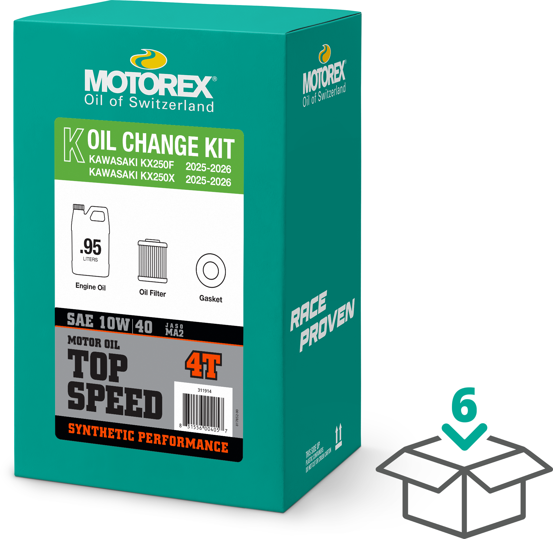 Motorex Top Speed Oil Change Kit