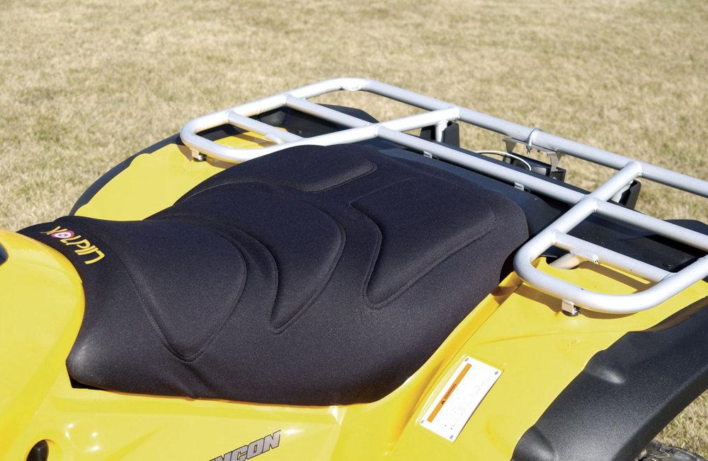 KOLPIN Atv Seat Gel-Tech Seat Cover ( Black) - View 1