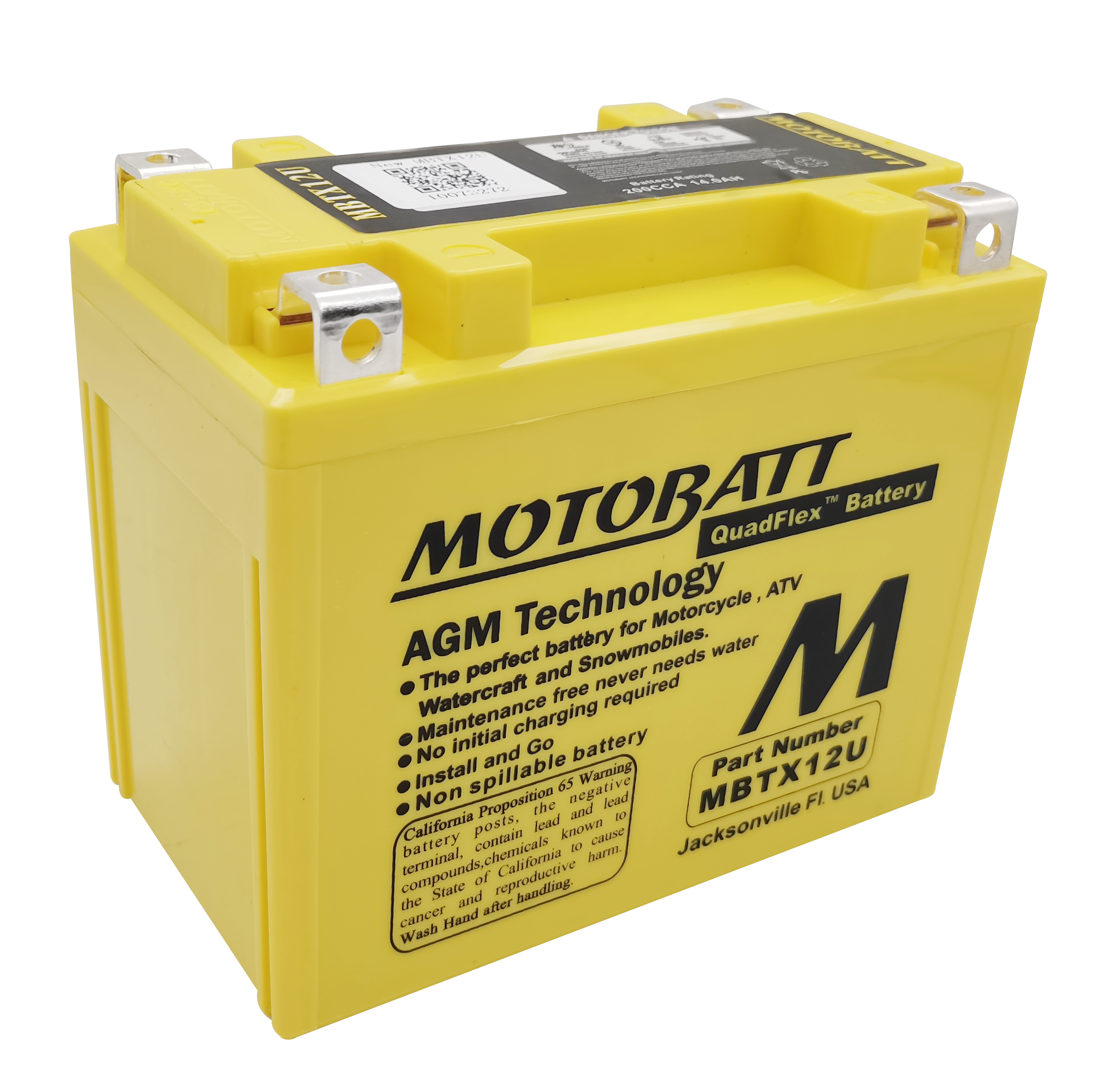 MotoBatt Quadflex AGM Batteries