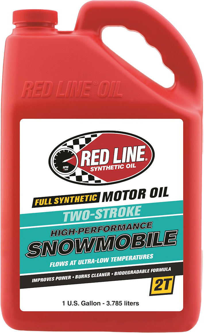 RED LINE 2-Stroke Snowmobile Oil - View 1
