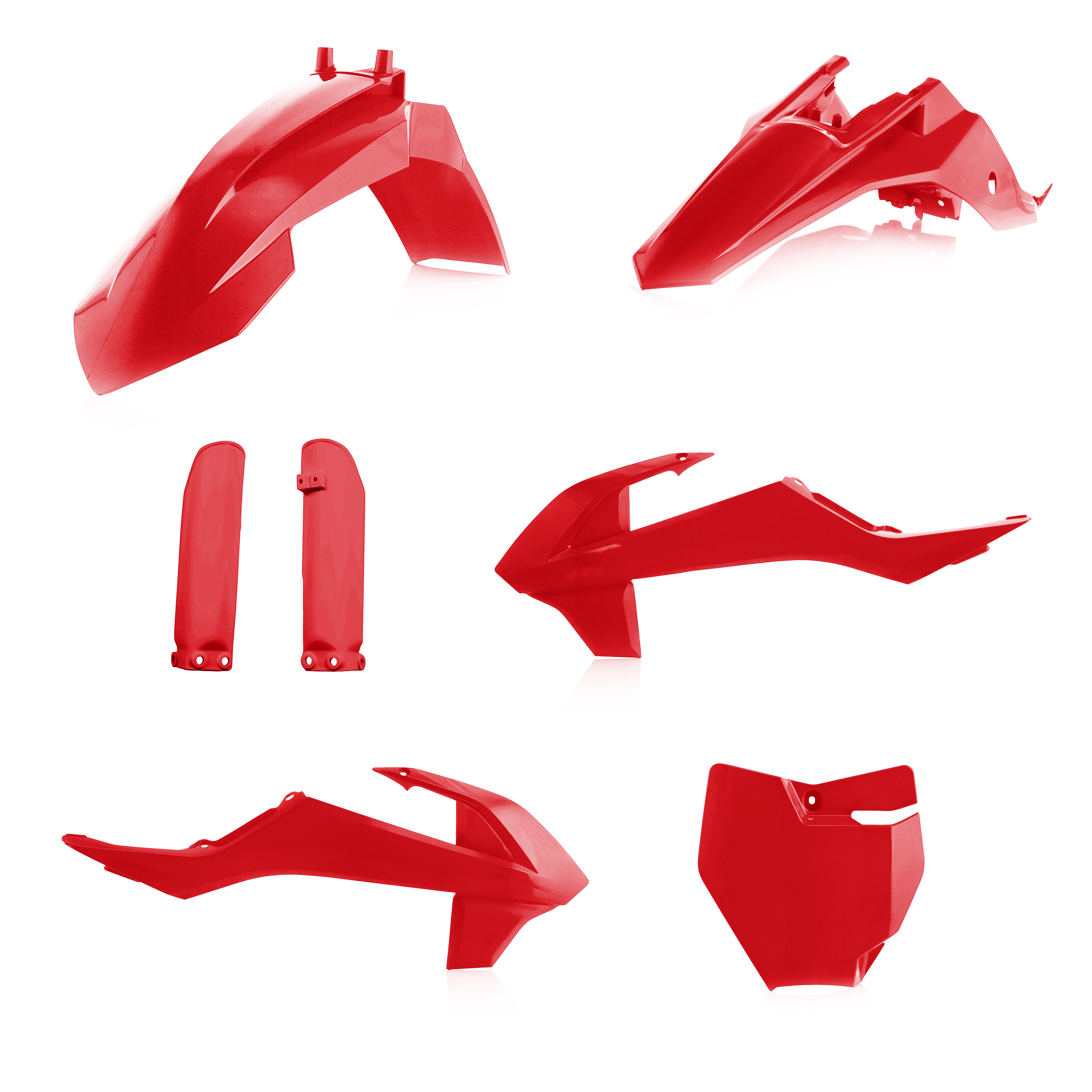 ACERBIS Full Plastic Kit  Gas Gas 2021-2023 MC65 KTM 2019-23 85 SX Red