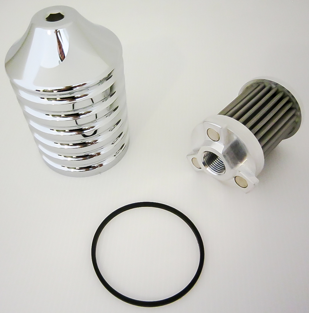 HARDDRIVE Billet Reusable Oil Filter - View 1