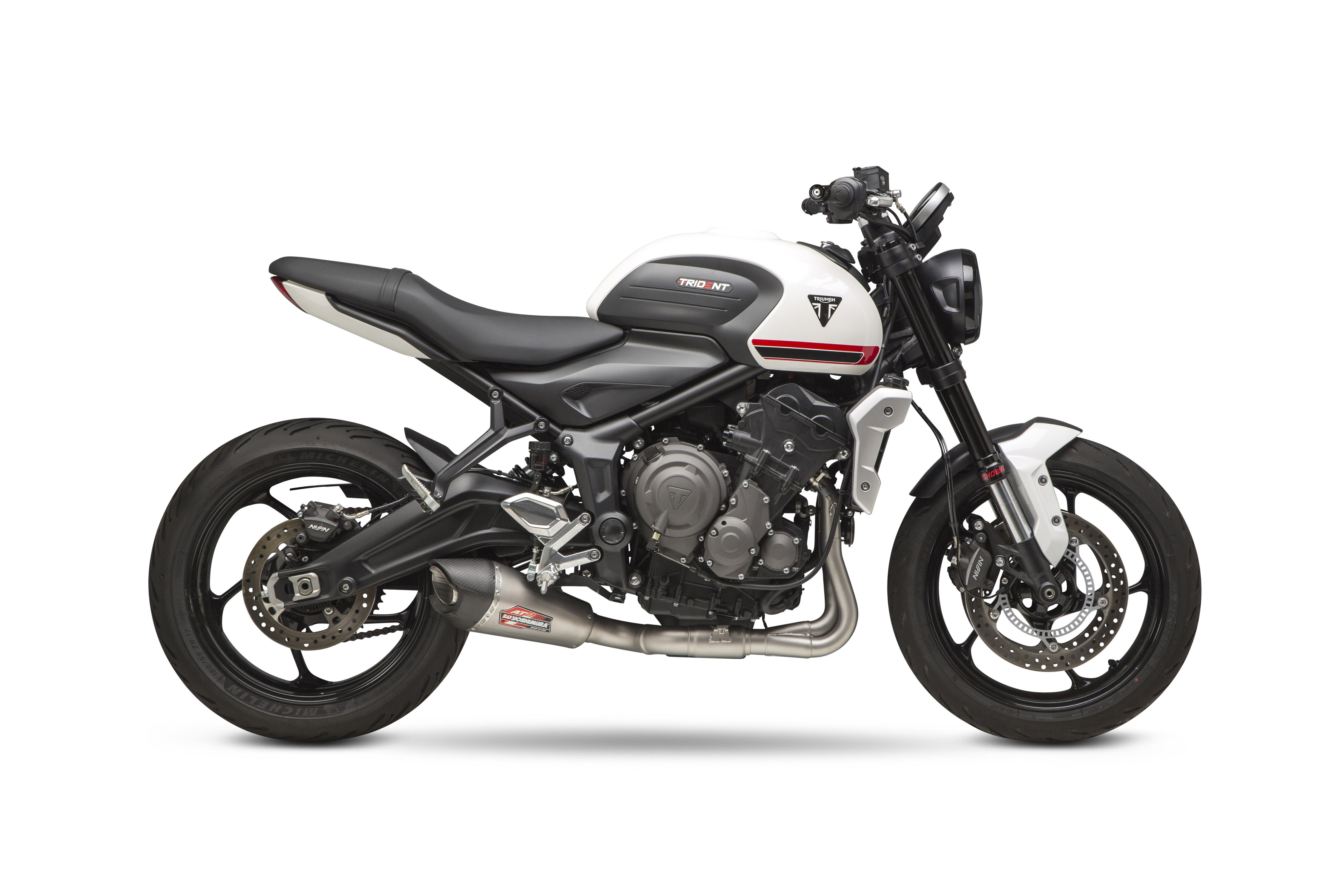 YOSHIMURA FULL Exhaust 2021-23 TRIUMPH TRIDENT 660 At2 Race 19660AP520